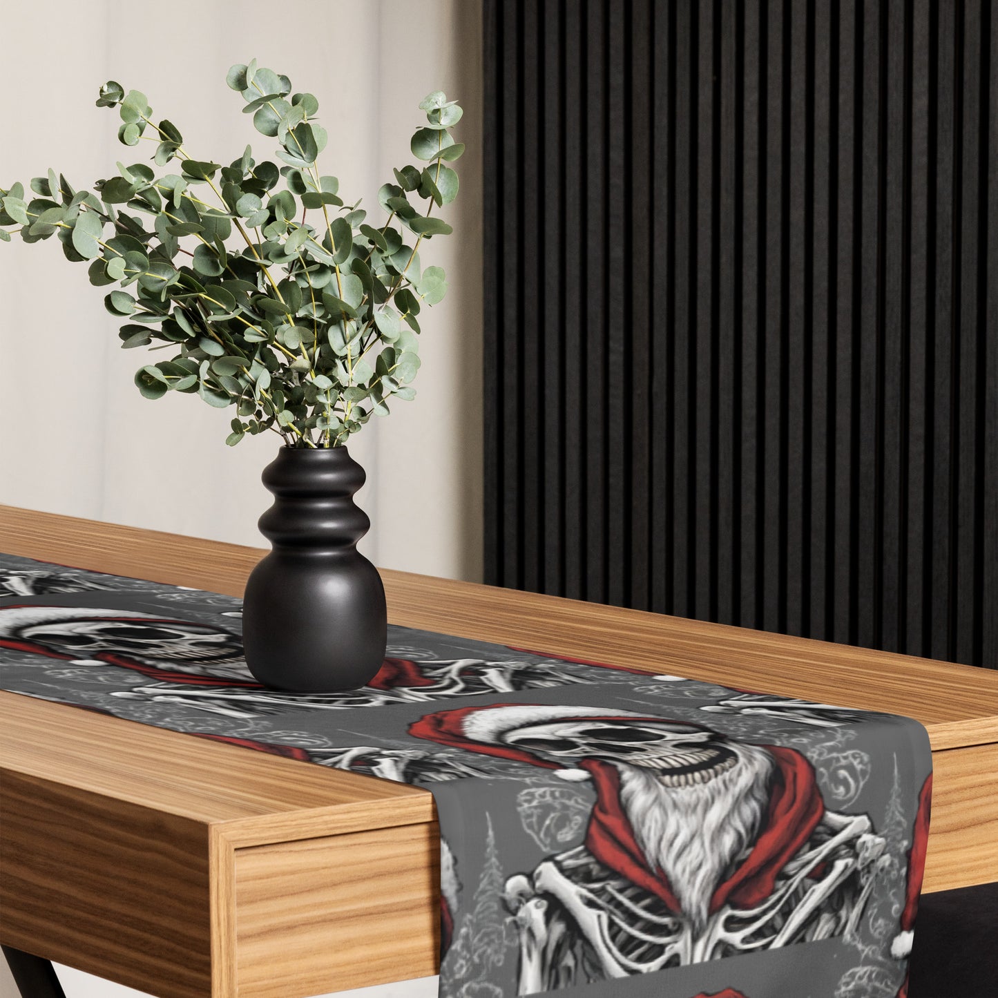 SANTA BEARD TABLE RUNNER