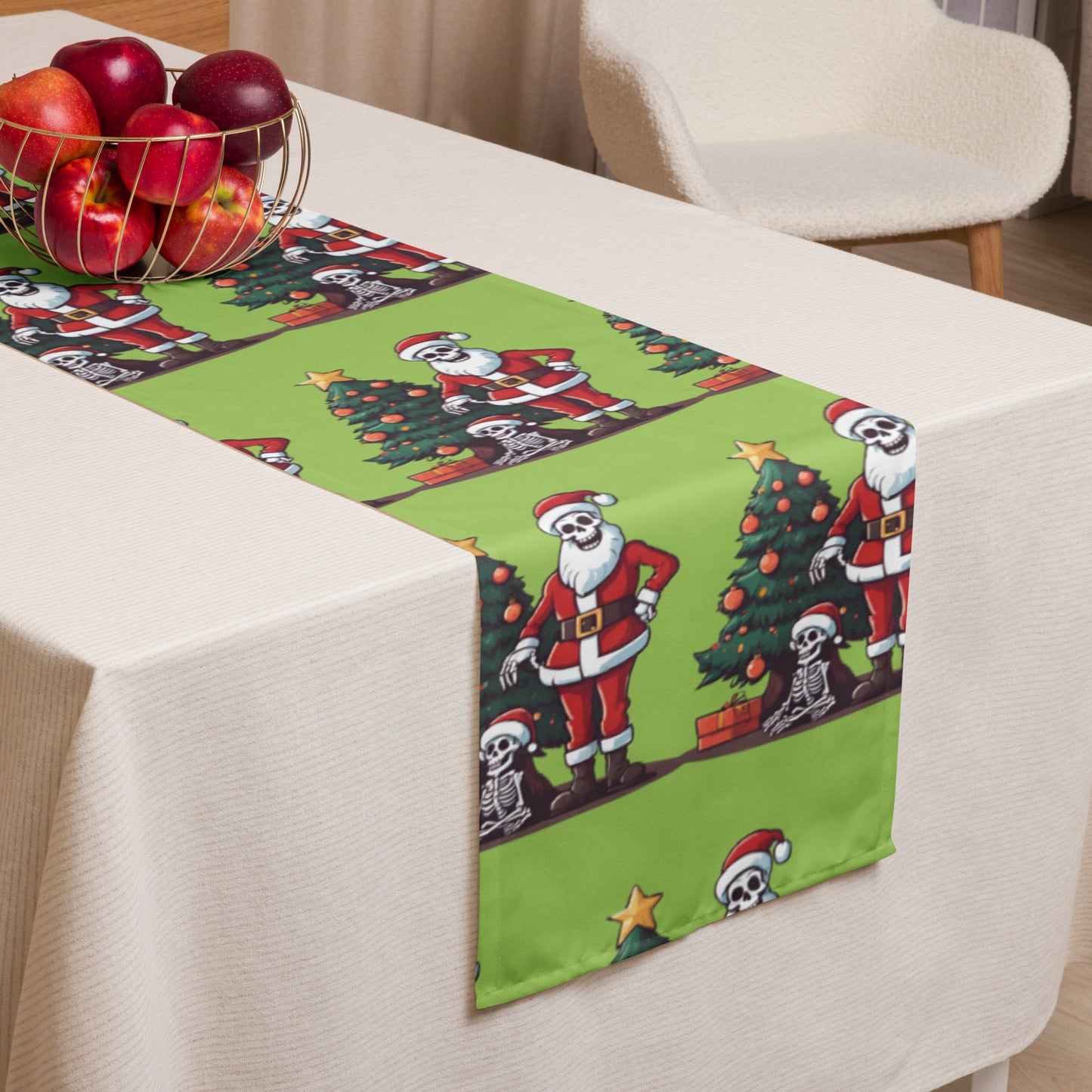 SANTA TREE TABLE RUNNER