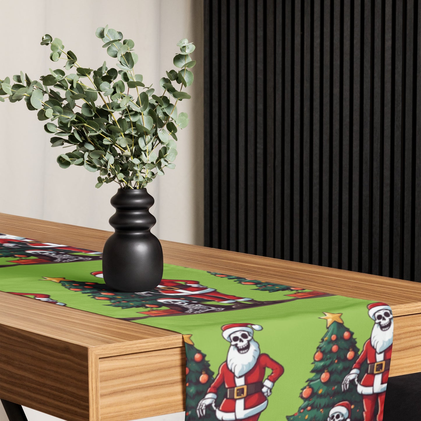 SANTA TREE TABLE RUNNER