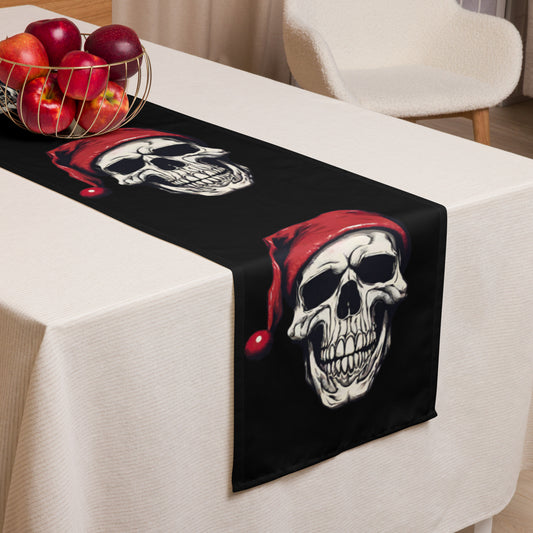 SANTA SKULL TABLE RUNNER