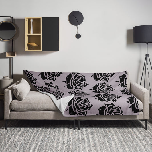 LILY ROSE THROW BLANKET
