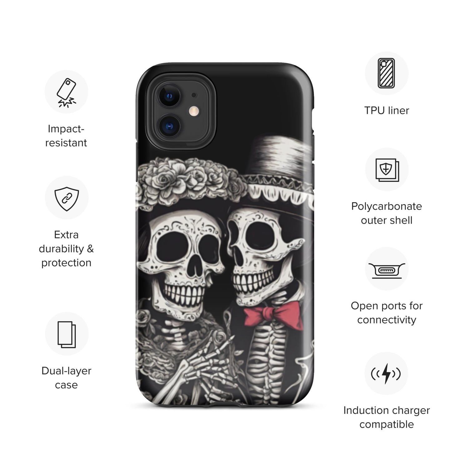 LOVE YOU TO DEATH TOUGH CASE FOR iPhone®