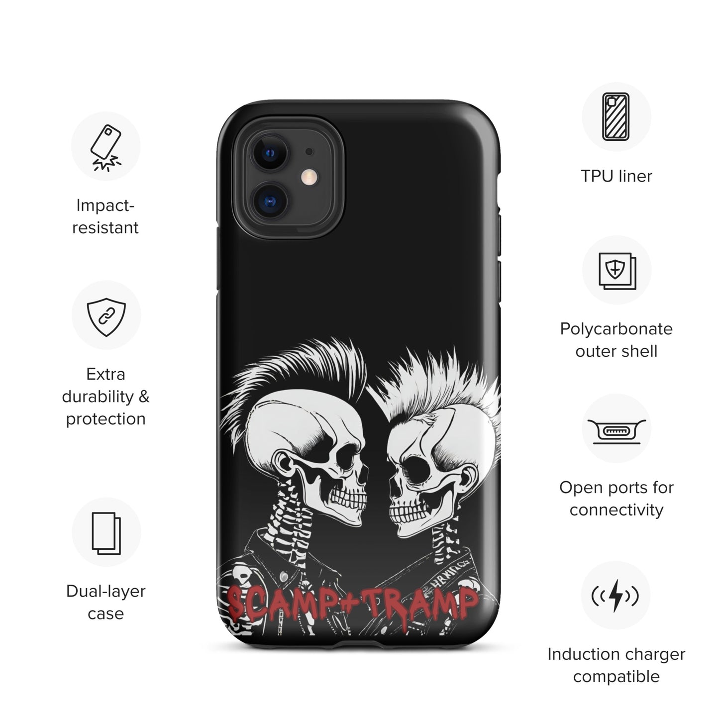 SCAMP+TRAMP TOUGH CASE FOR iPhone®