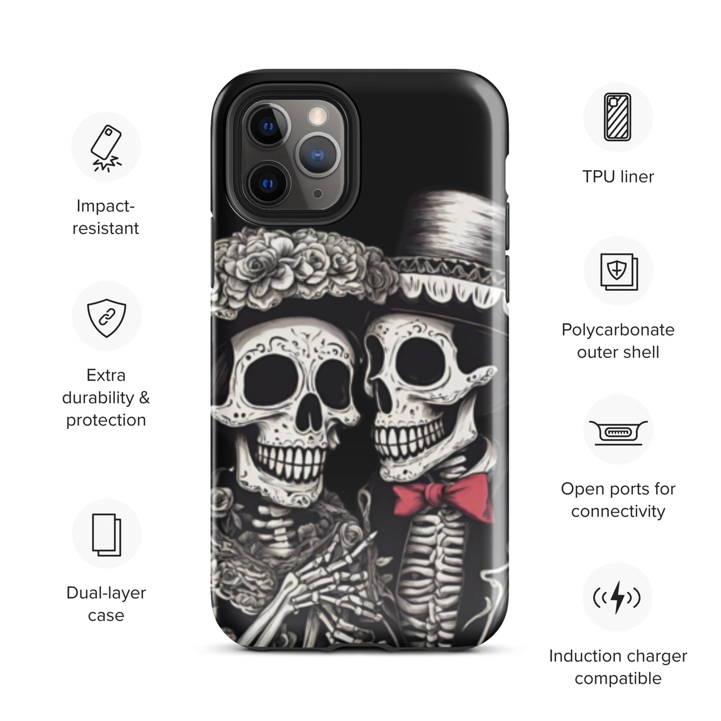 LOVE YOU TO DEATH TOUGH CASE FOR iPhone®