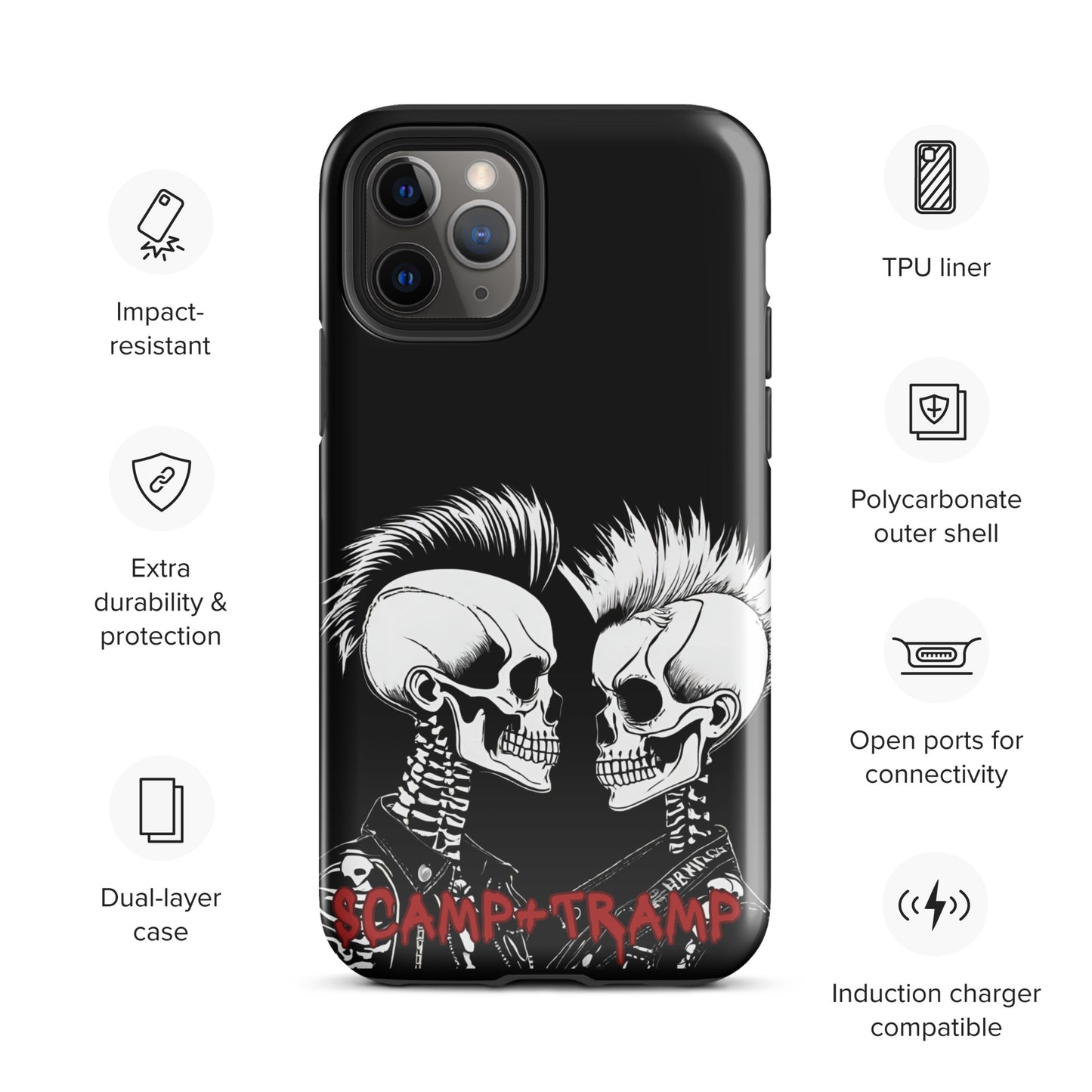 SCAMP+TRAMP TOUGH CASE FOR iPhone®