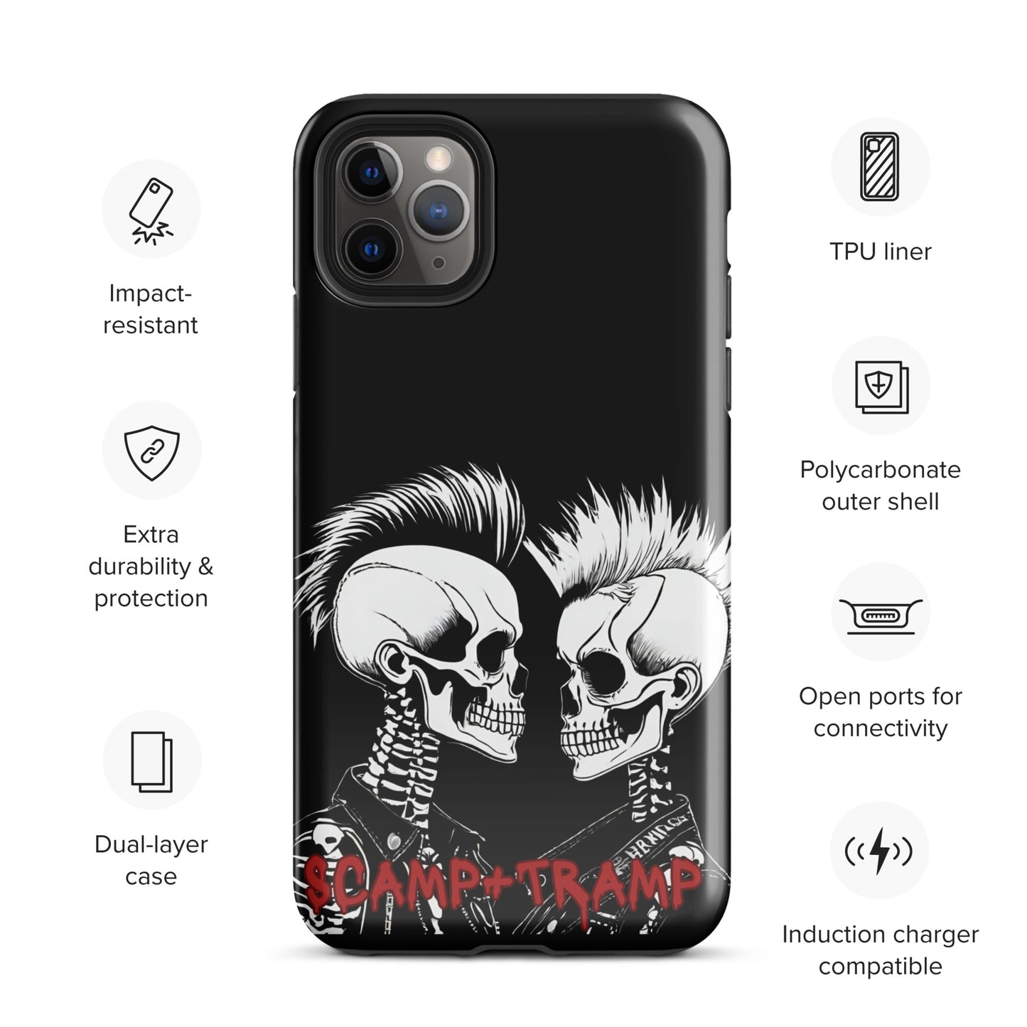 SCAMP+TRAMP TOUGH CASE FOR iPhone®