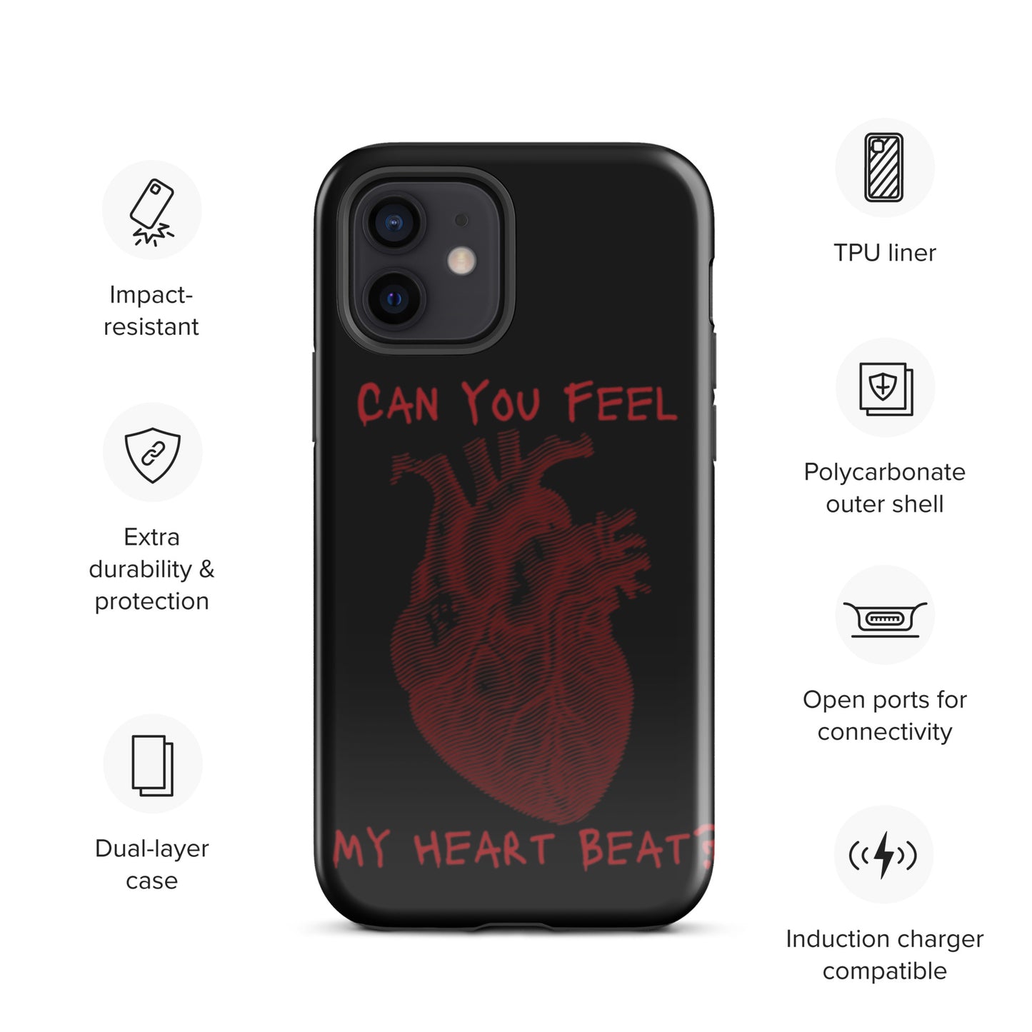 HEARTBEAT TOUGH CASE FOR iPhone®