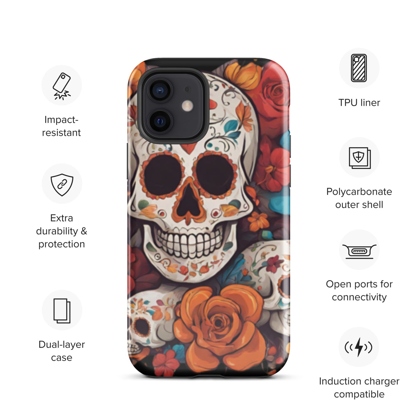 DIA DE LOS MUERTOS TOUGH CASE FOR iPhone®