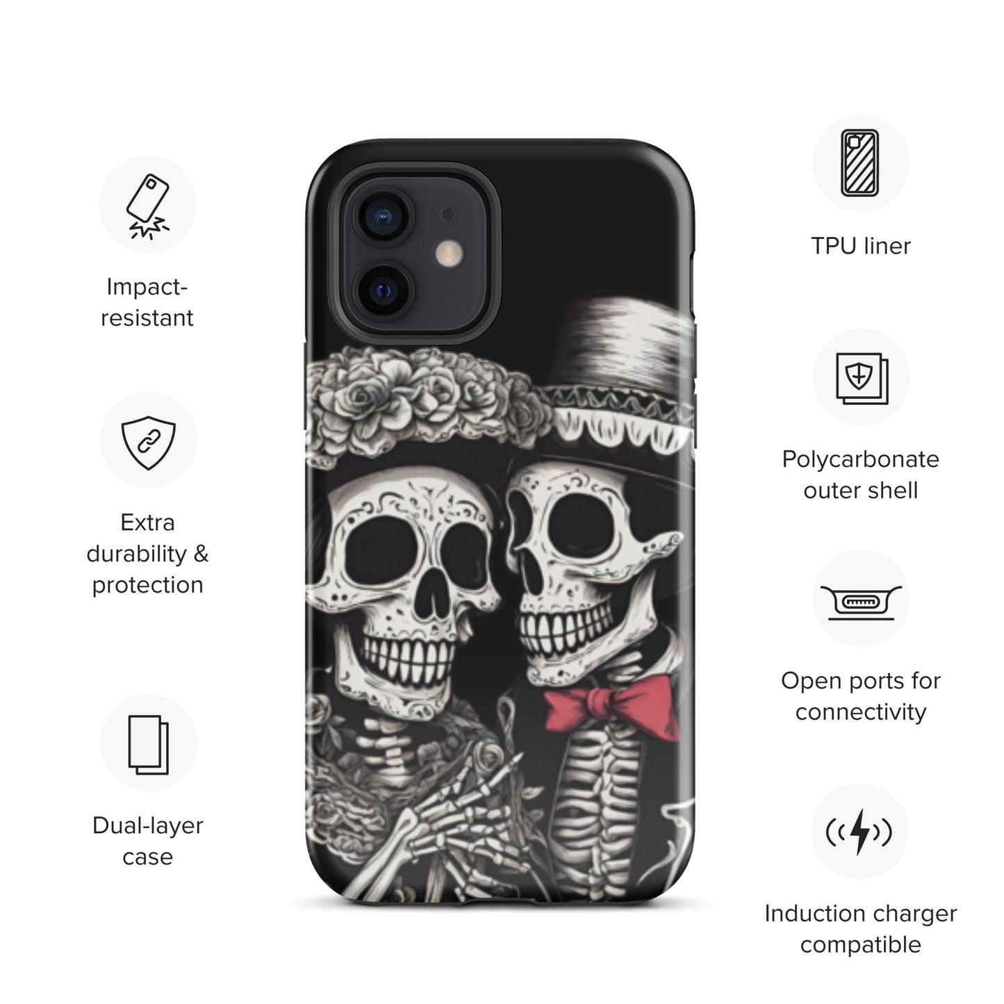 LOVE YOU TO DEATH TOUGH CASE FOR iPhone®