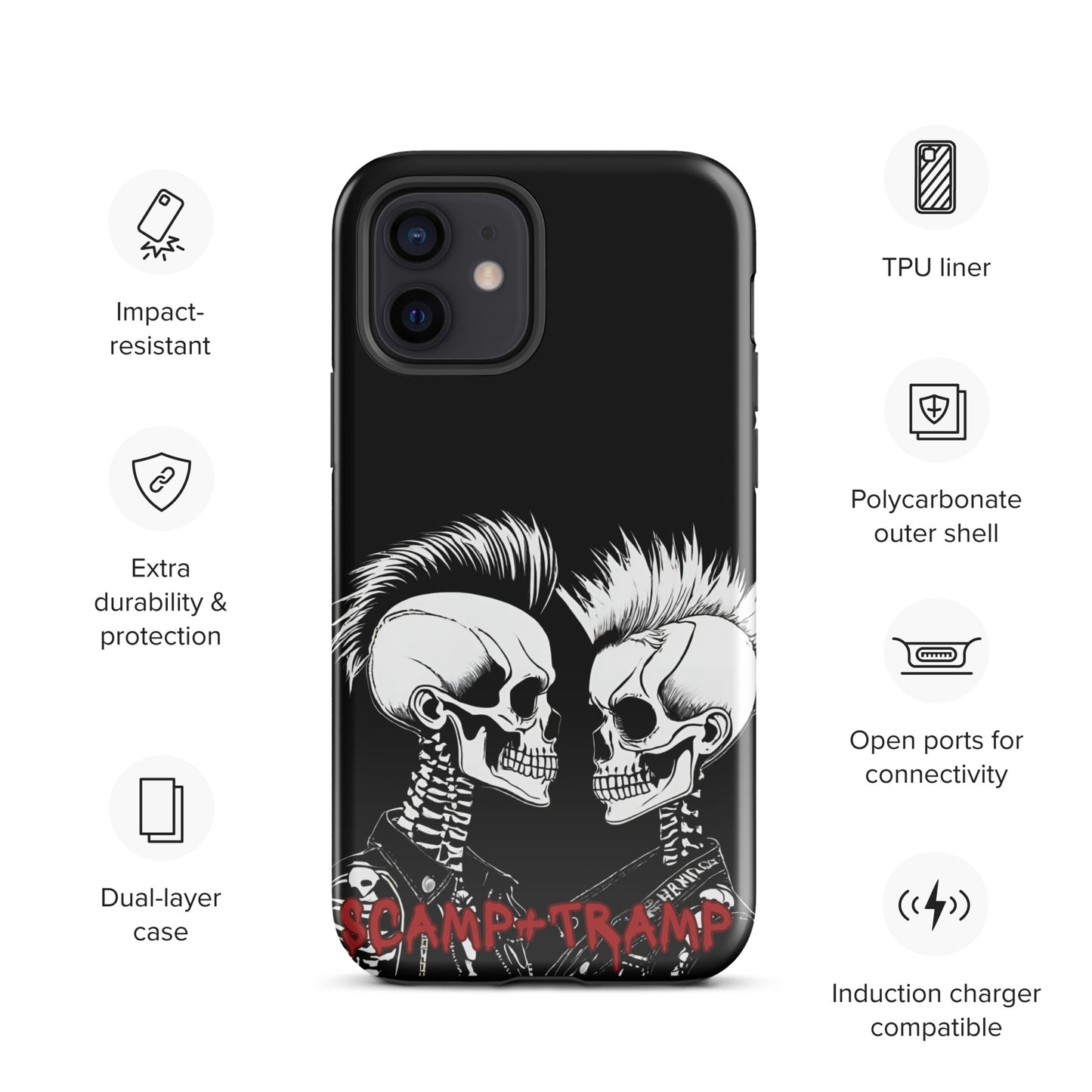 SCAMP+TRAMP TOUGH CASE FOR iPhone®