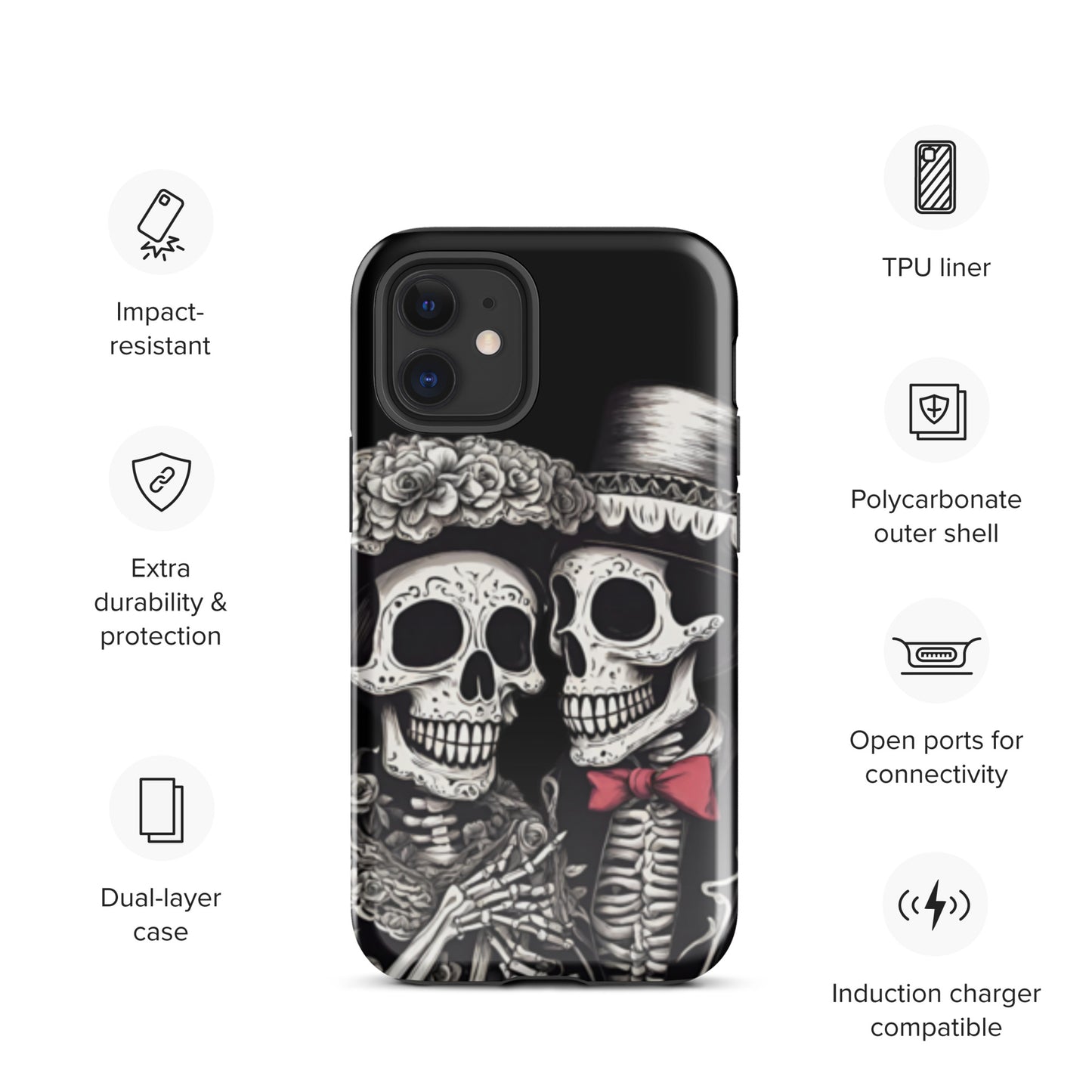 LOVE YOU TO DEATH TOUGH CASE FOR iPhone®