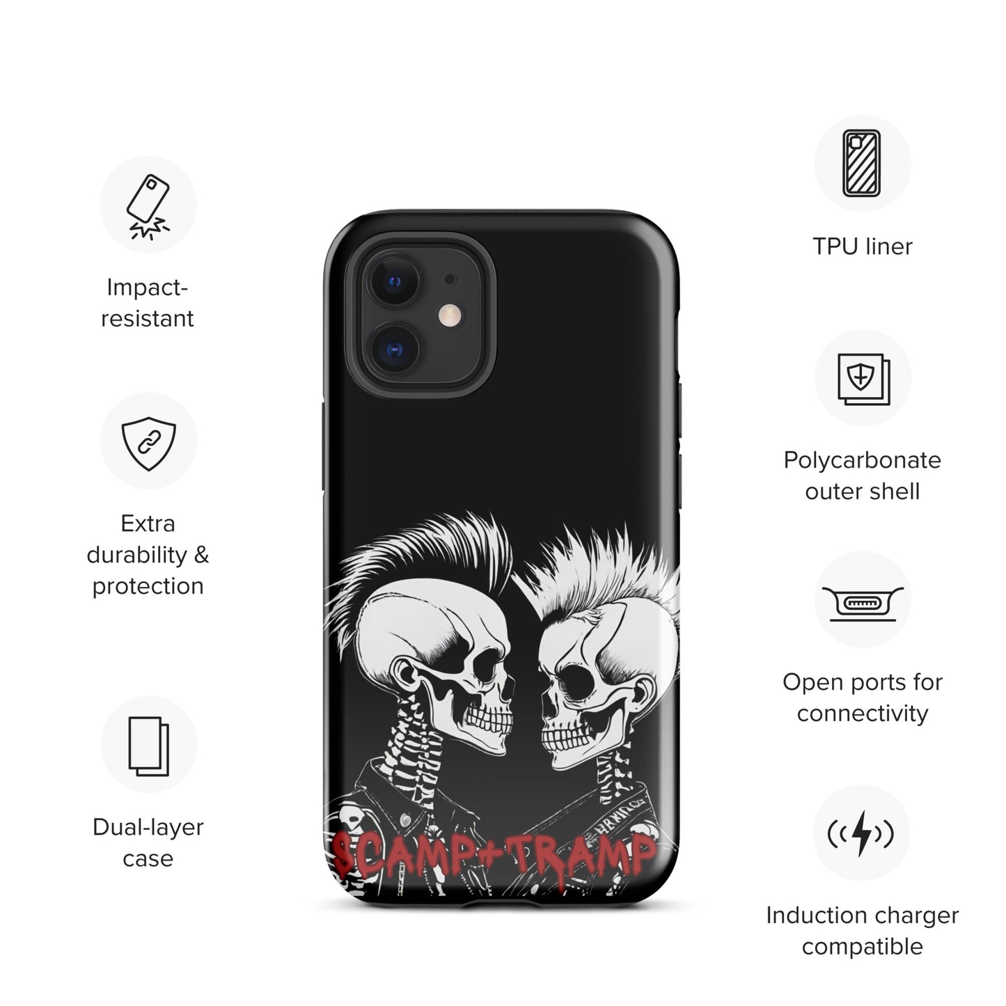 SCAMP+TRAMP TOUGH CASE FOR iPhone®