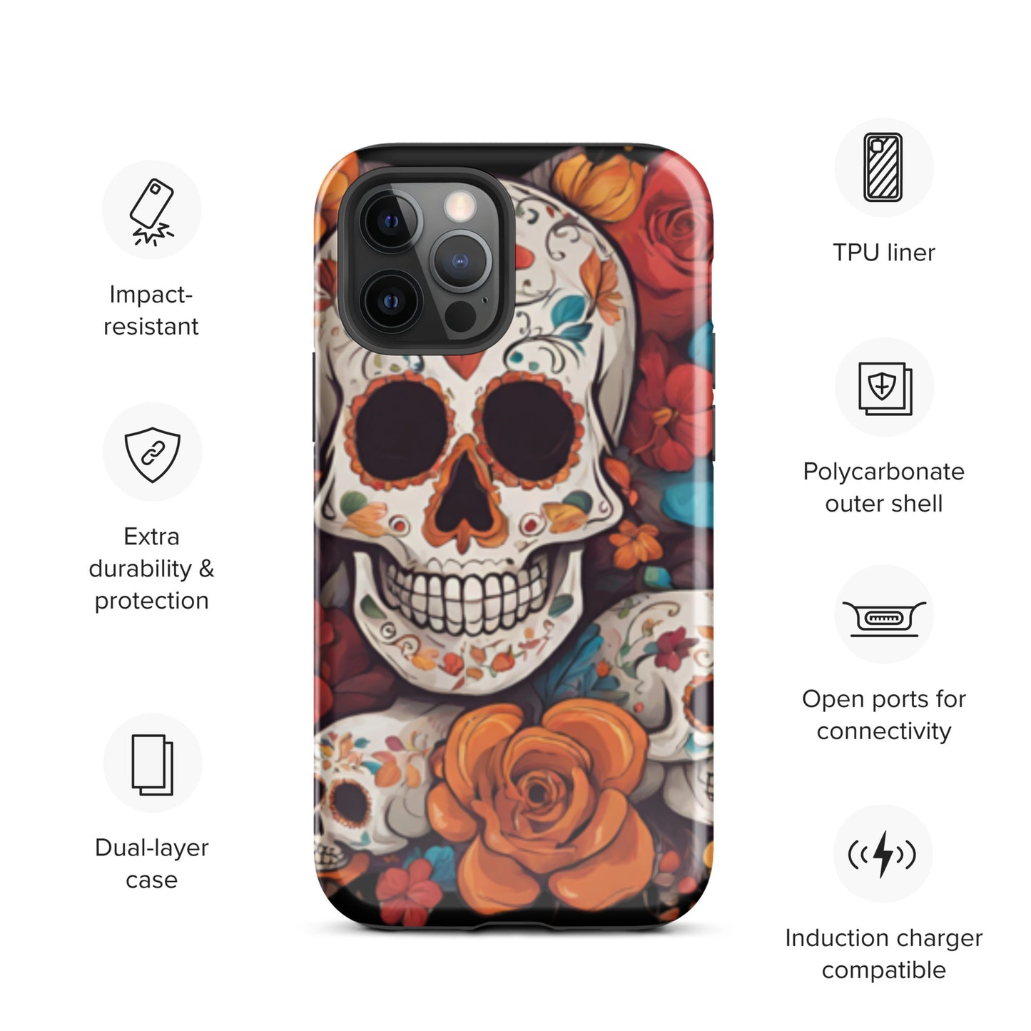 DIA DE LOS MUERTOS TOUGH CASE FOR iPhone®