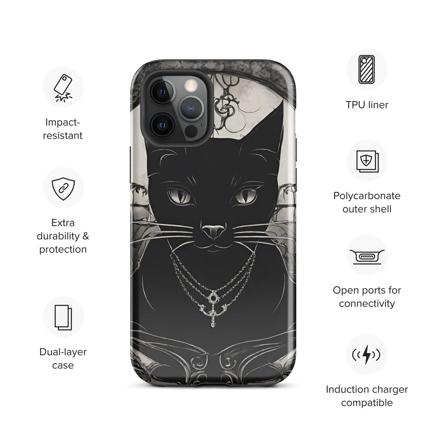 BLACK CAT FEVER TOUGH CASE FOR iPhone®