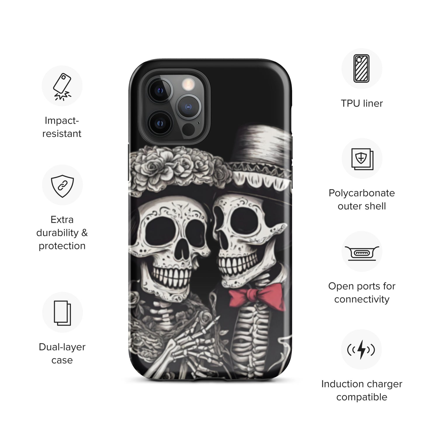 LOVE YOU TO DEATH TOUGH CASE FOR iPhone®