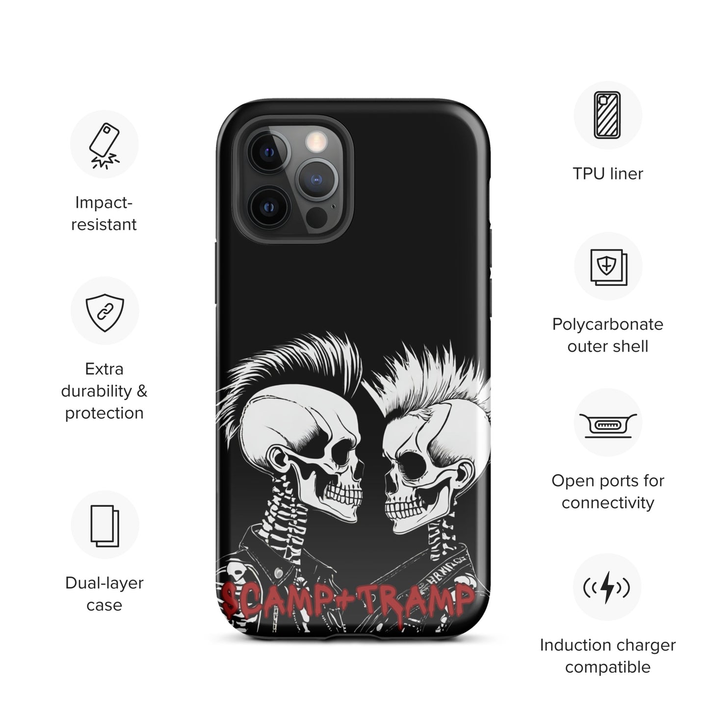 SCAMP+TRAMP TOUGH CASE FOR iPhone®