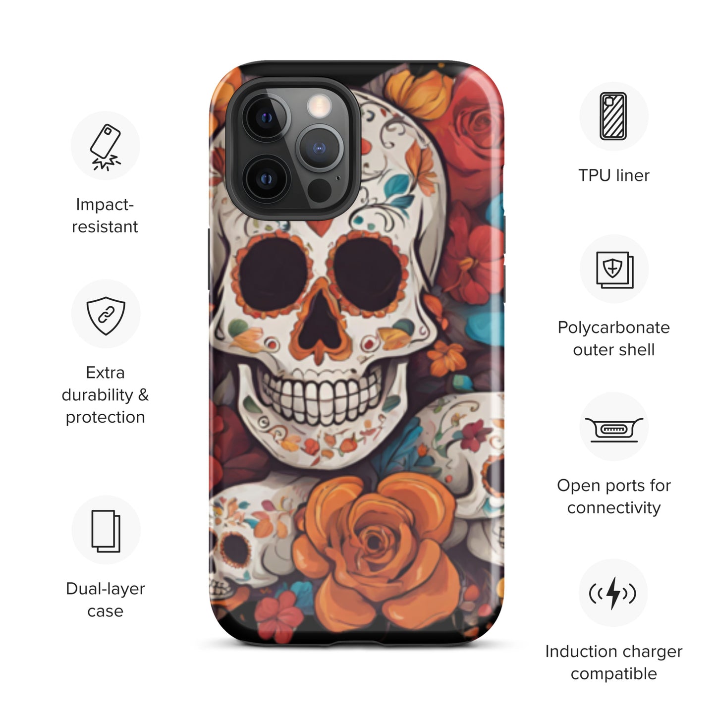 DIA DE LOS MUERTOS TOUGH CASE FOR iPhone®