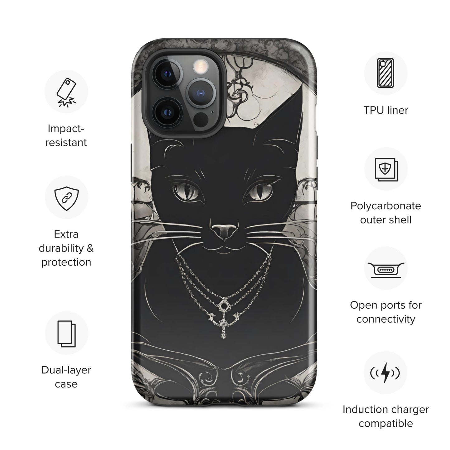 BLACK CAT FEVER TOUGH CASE FOR iPhone®