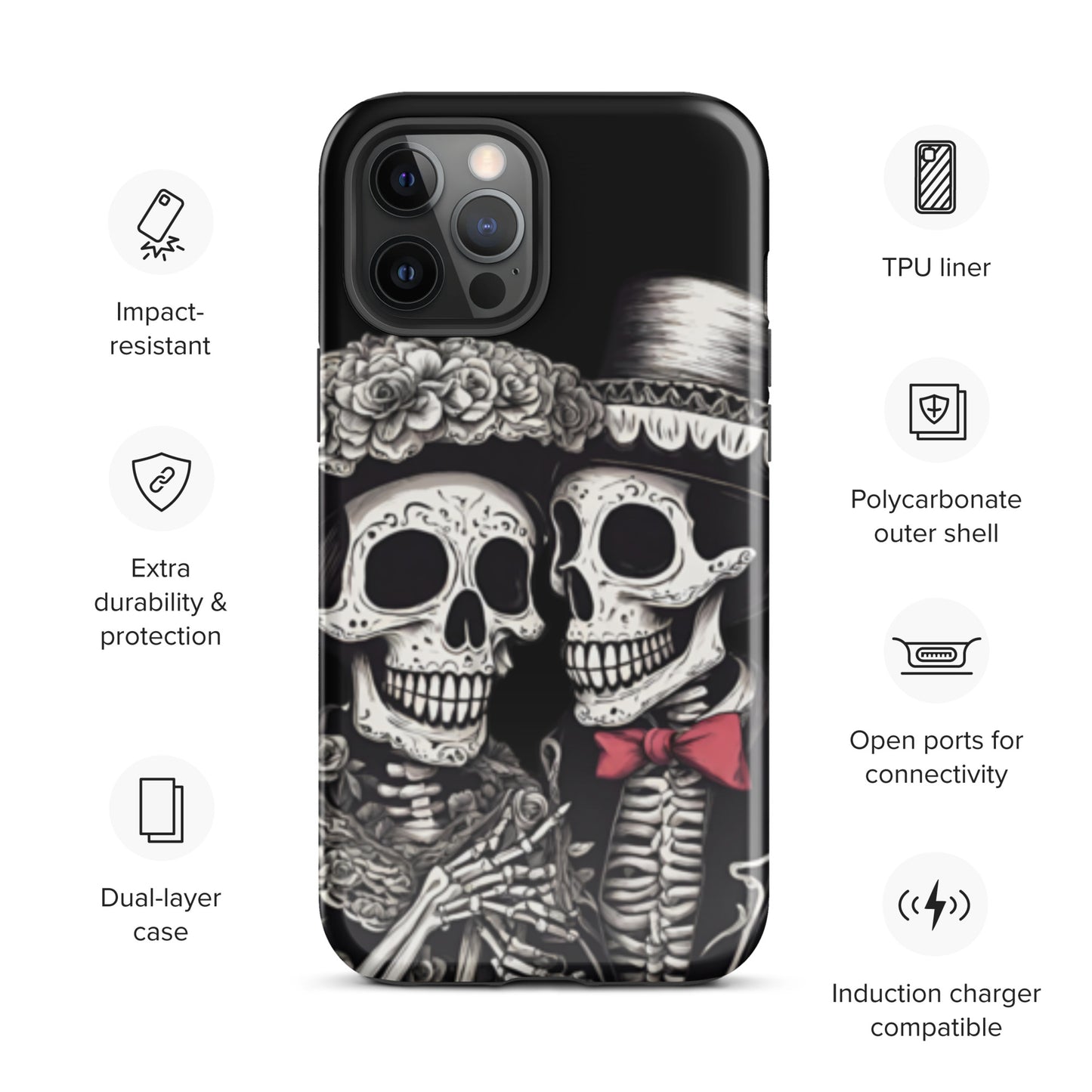 LOVE YOU TO DEATH TOUGH CASE FOR iPhone®
