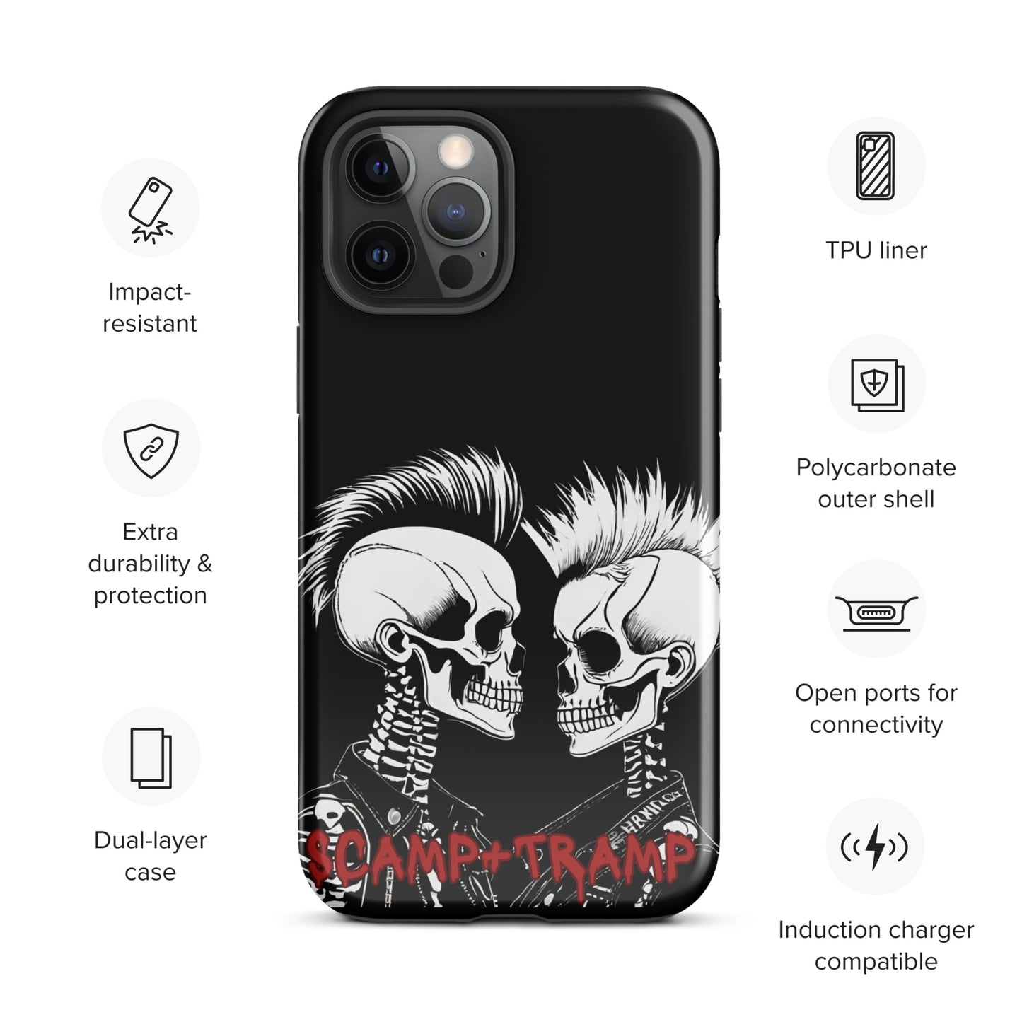 SCAMP+TRAMP TOUGH CASE FOR iPhone®
