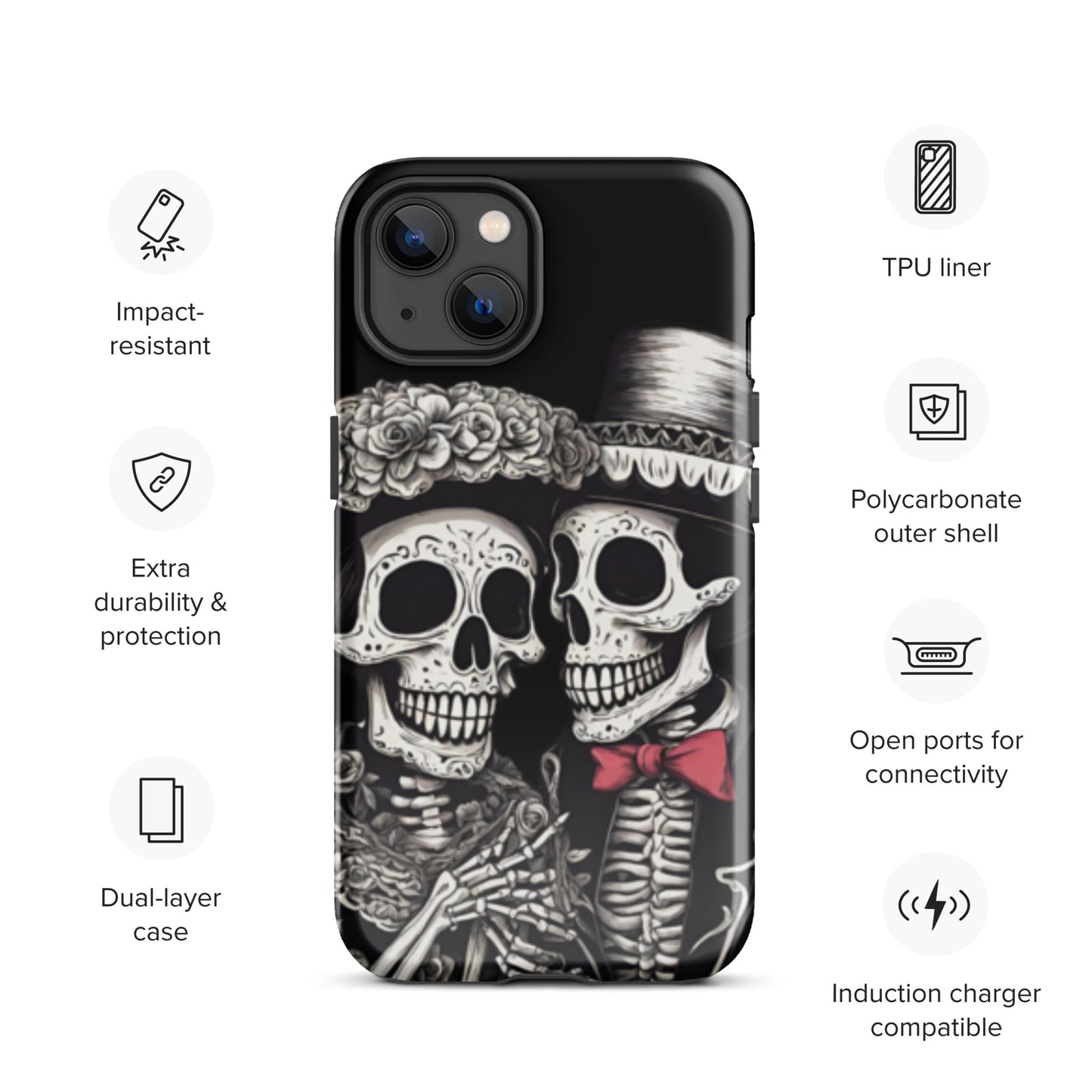 LOVE YOU TO DEATH TOUGH CASE FOR iPhone®