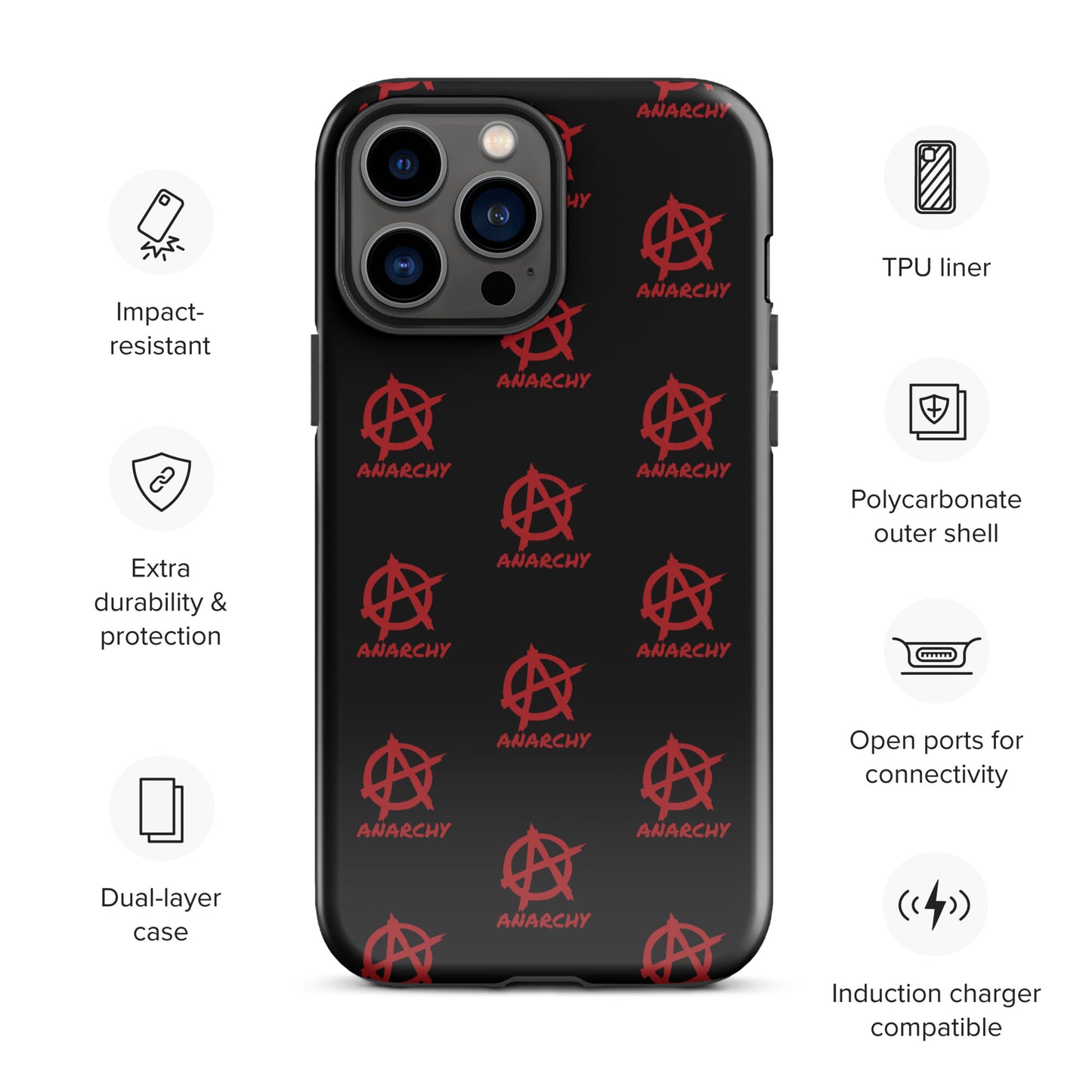 ANARCHY TOUGH CASE FOR iPhone®