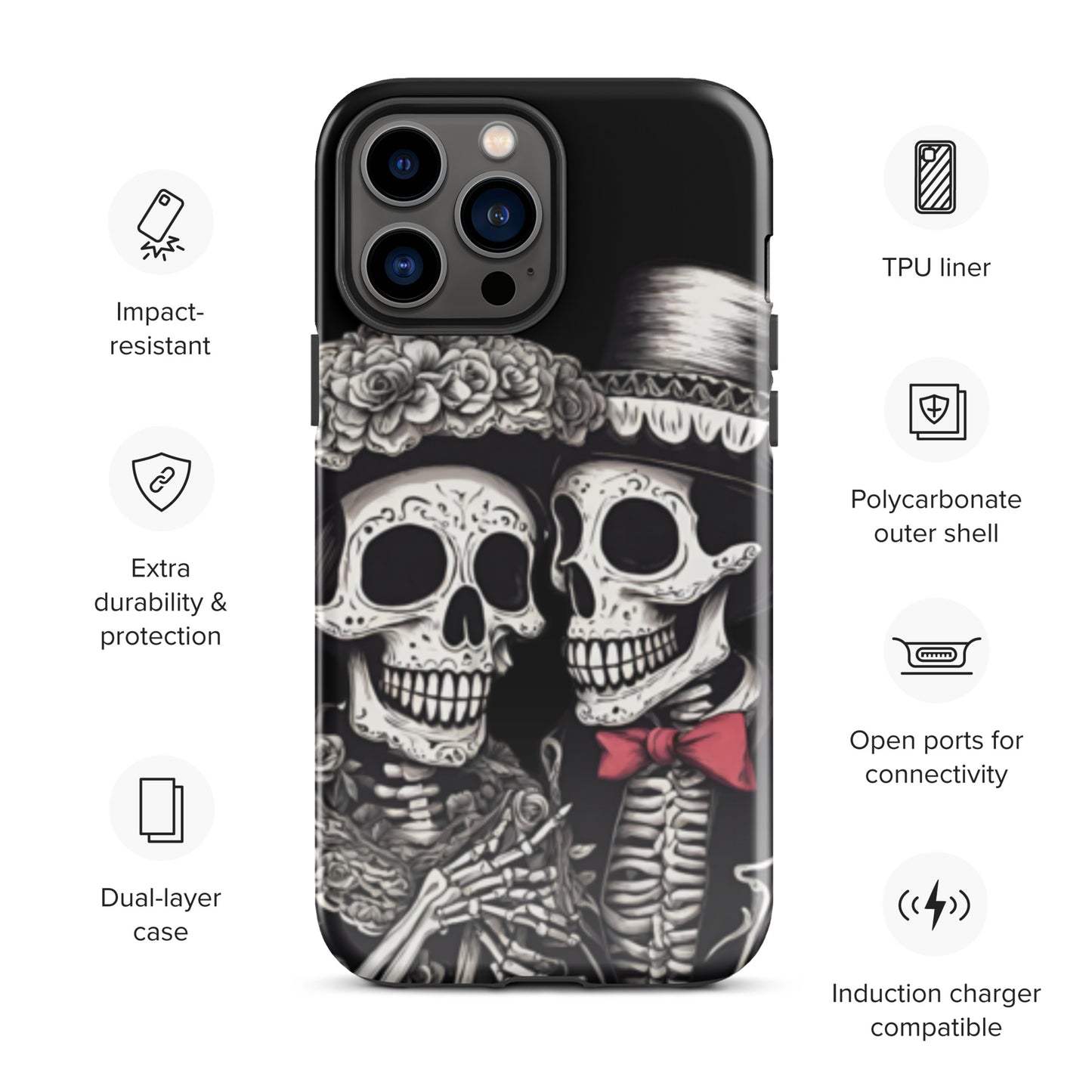 LOVE YOU TO DEATH TOUGH CASE FOR iPhone®