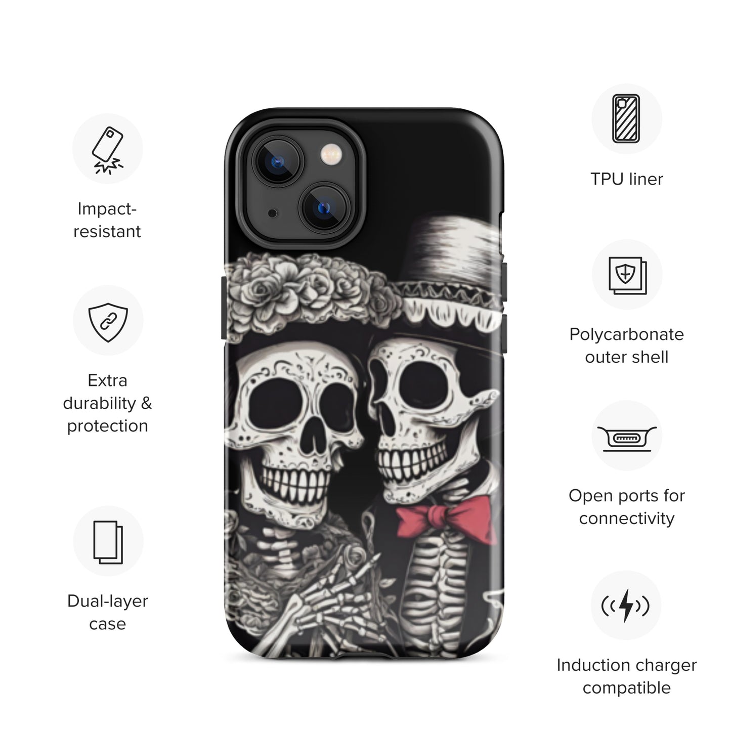 LOVE YOU TO DEATH TOUGH CASE FOR iPhone®