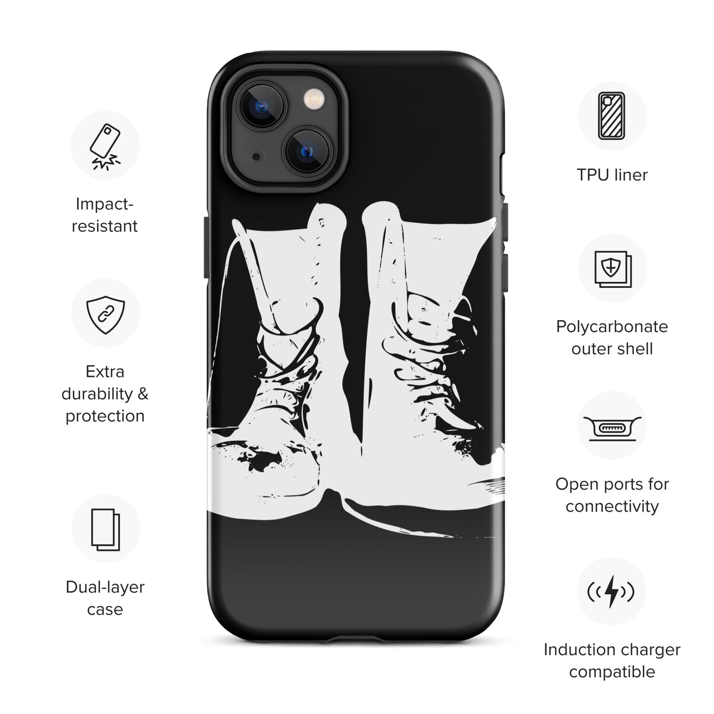 COMBAT BOOTS TOUGH CASE FOR iPhone®