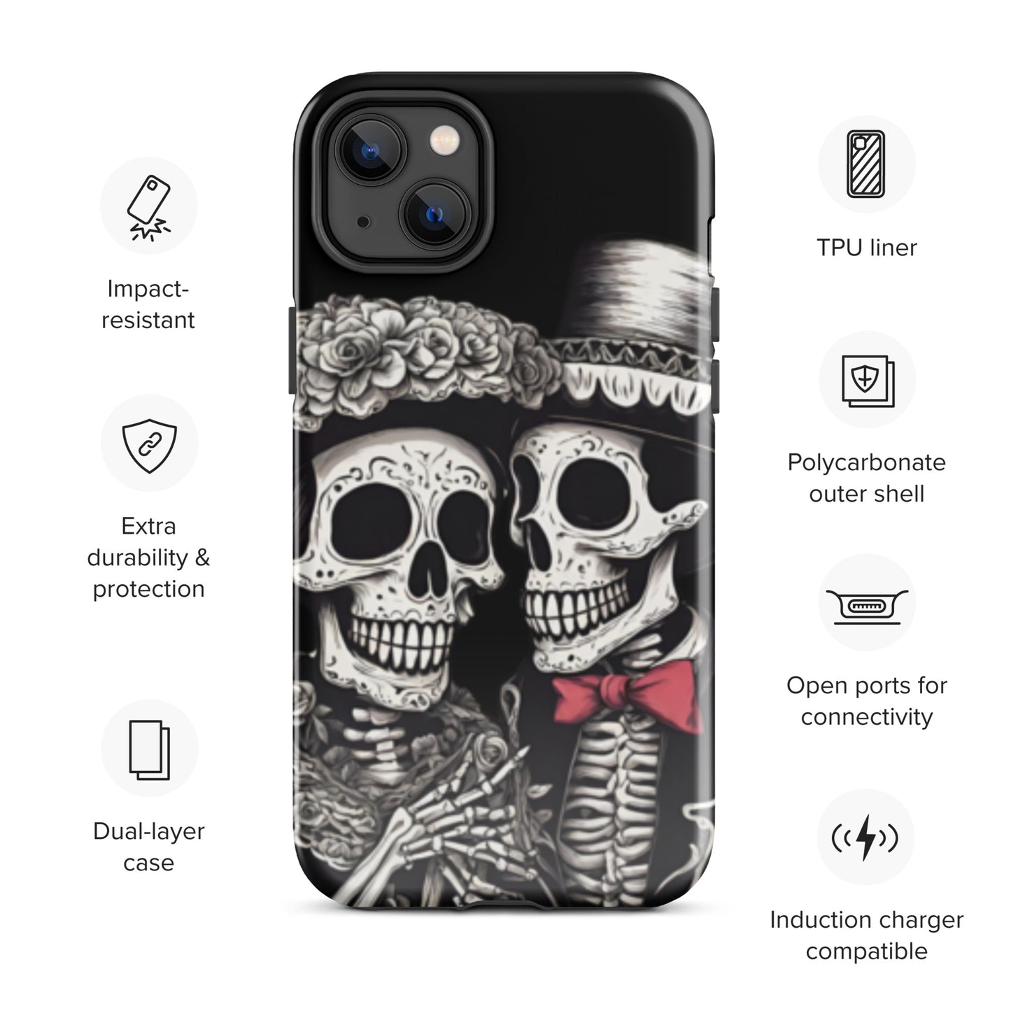LOVE YOU TO DEATH TOUGH CASE FOR iPhone®
