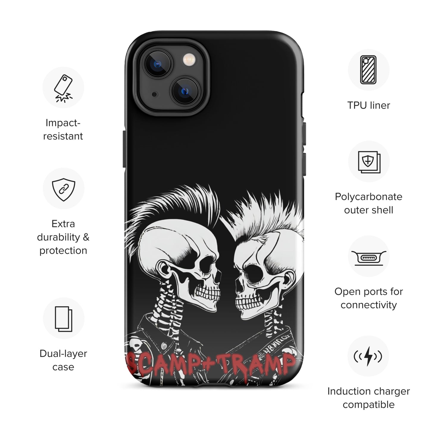 SCAMP+TRAMP TOUGH CASE FOR iPhone®