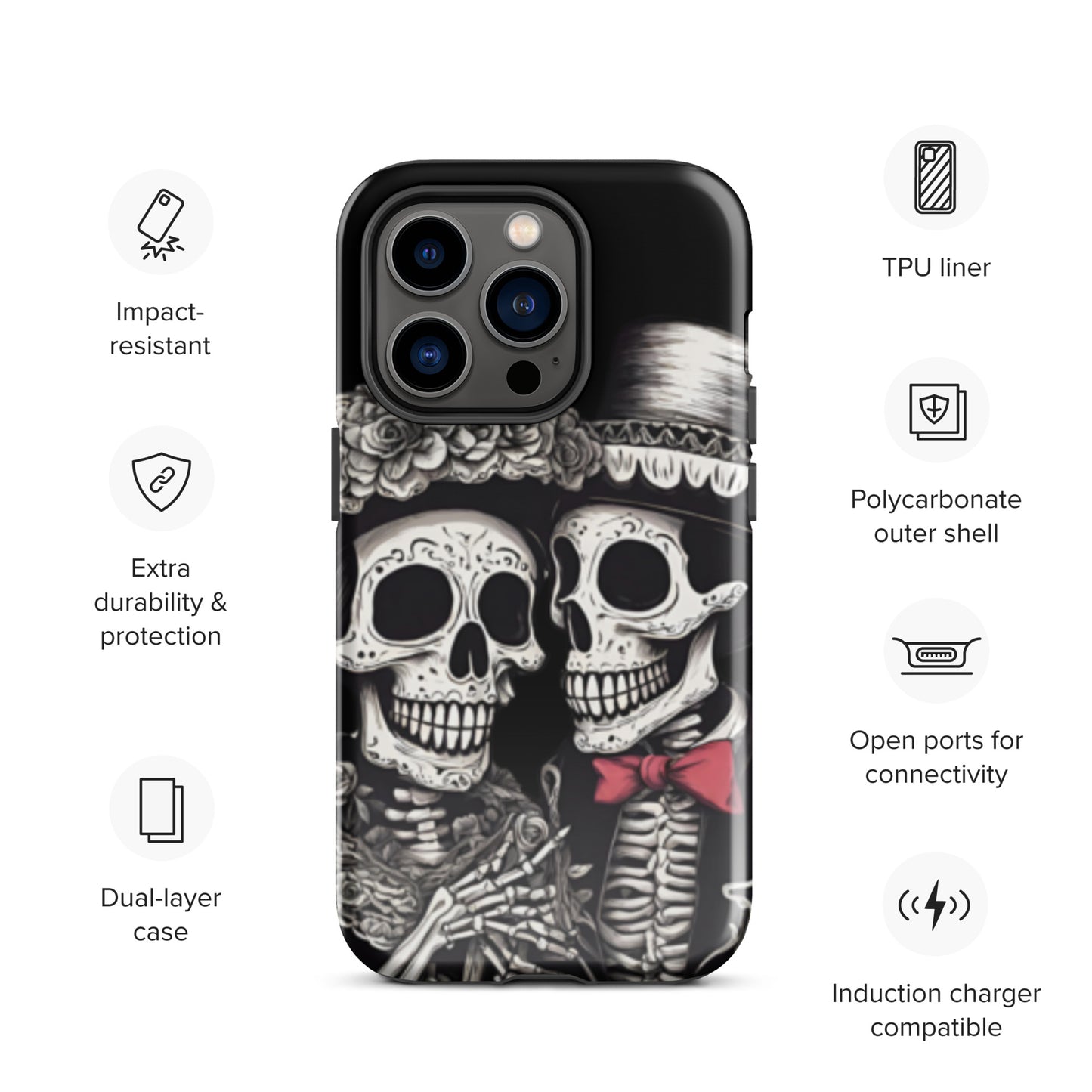 LOVE YOU TO DEATH TOUGH CASE FOR iPhone®