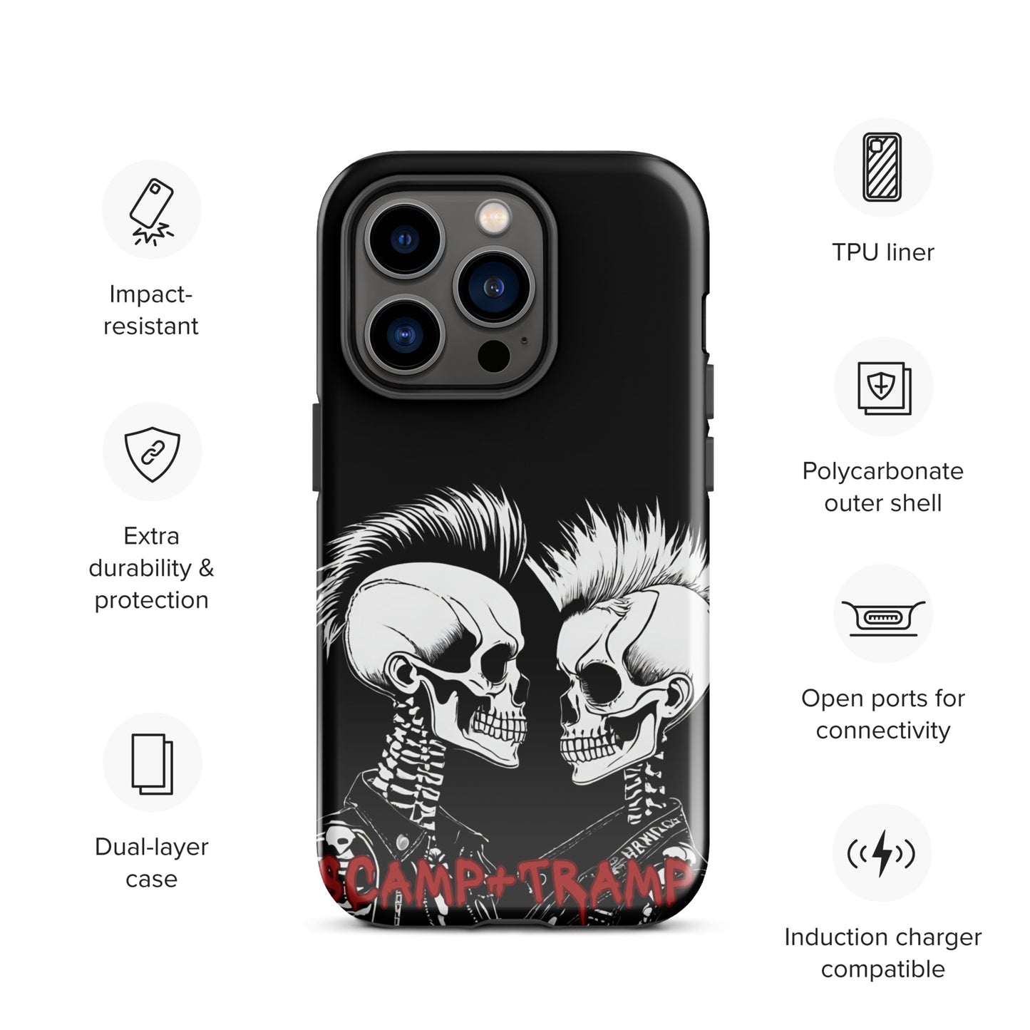 SCAMP+TRAMP TOUGH CASE FOR iPhone®