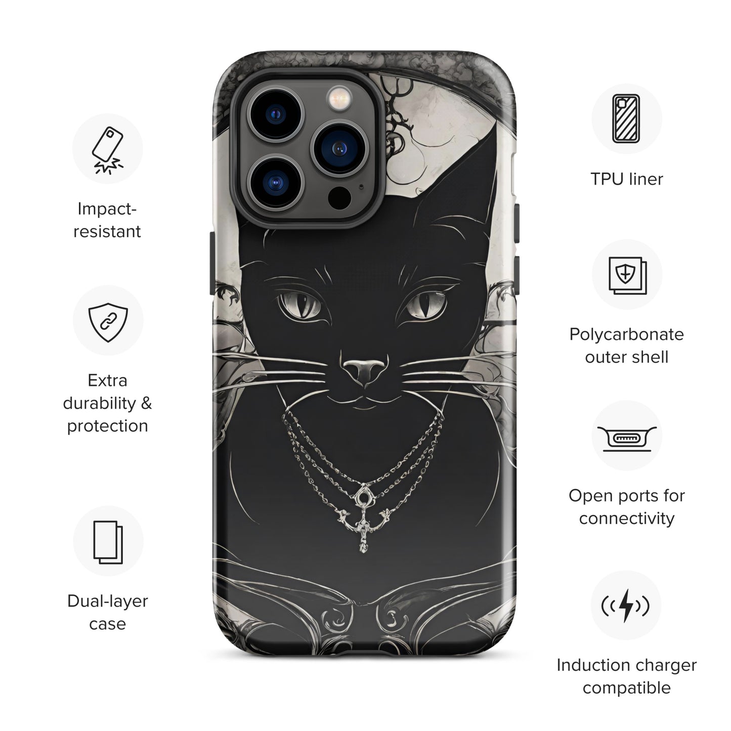 BLACK CAT FEVER TOUGH CASE FOR iPhone®