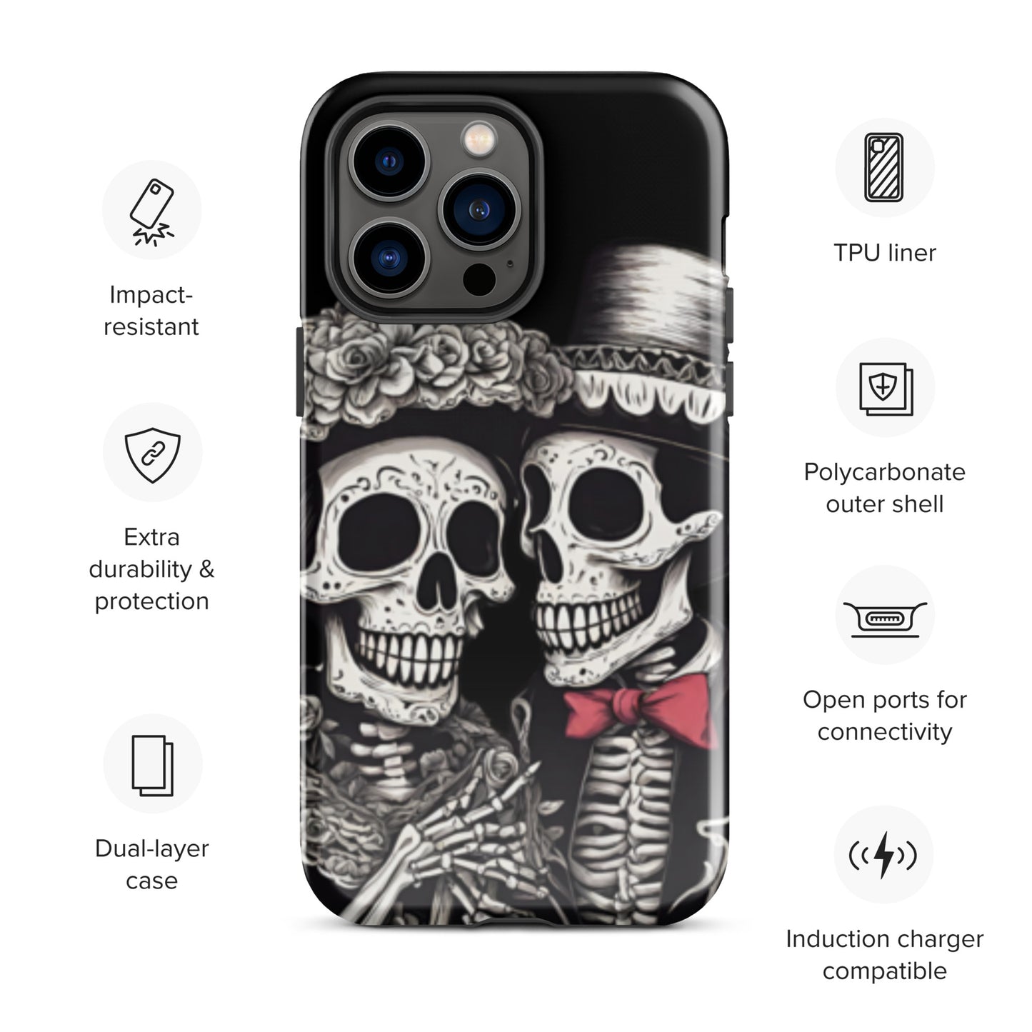 LOVE YOU TO DEATH TOUGH CASE FOR iPhone®