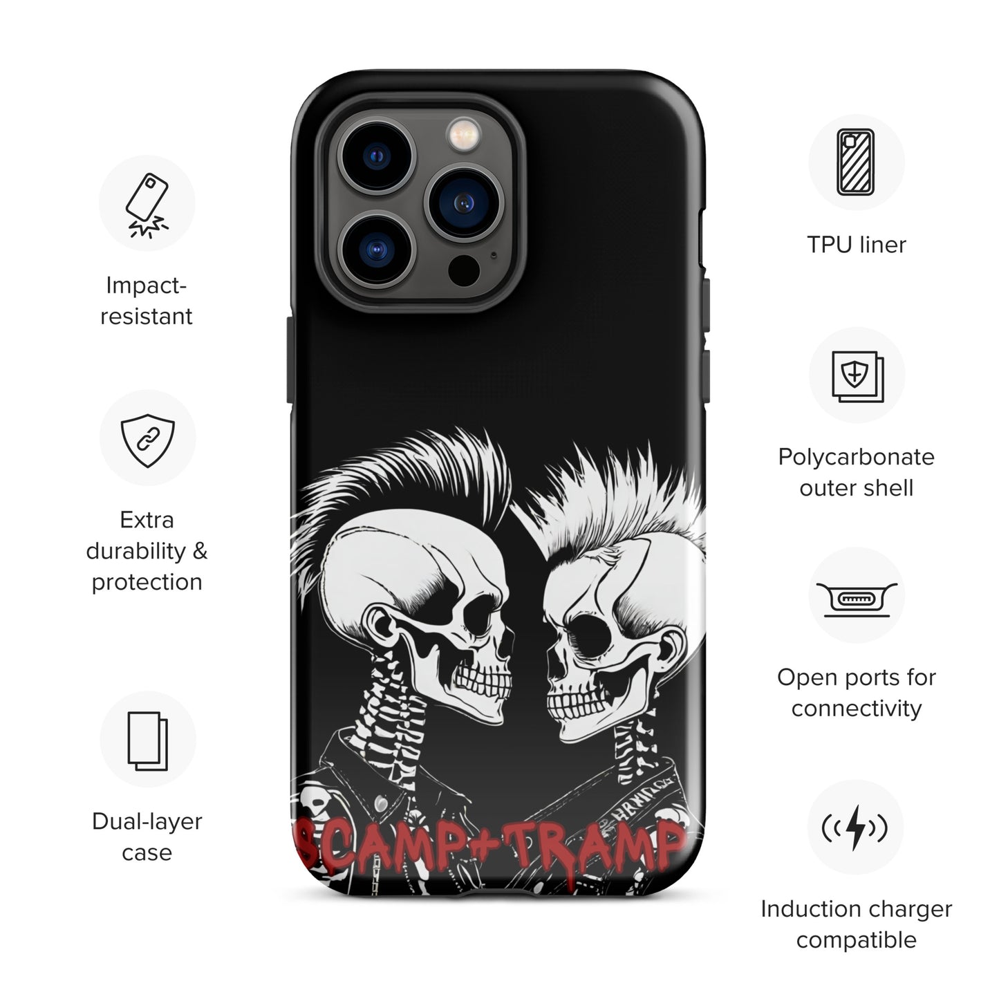 SCAMP+TRAMP TOUGH CASE FOR iPhone®