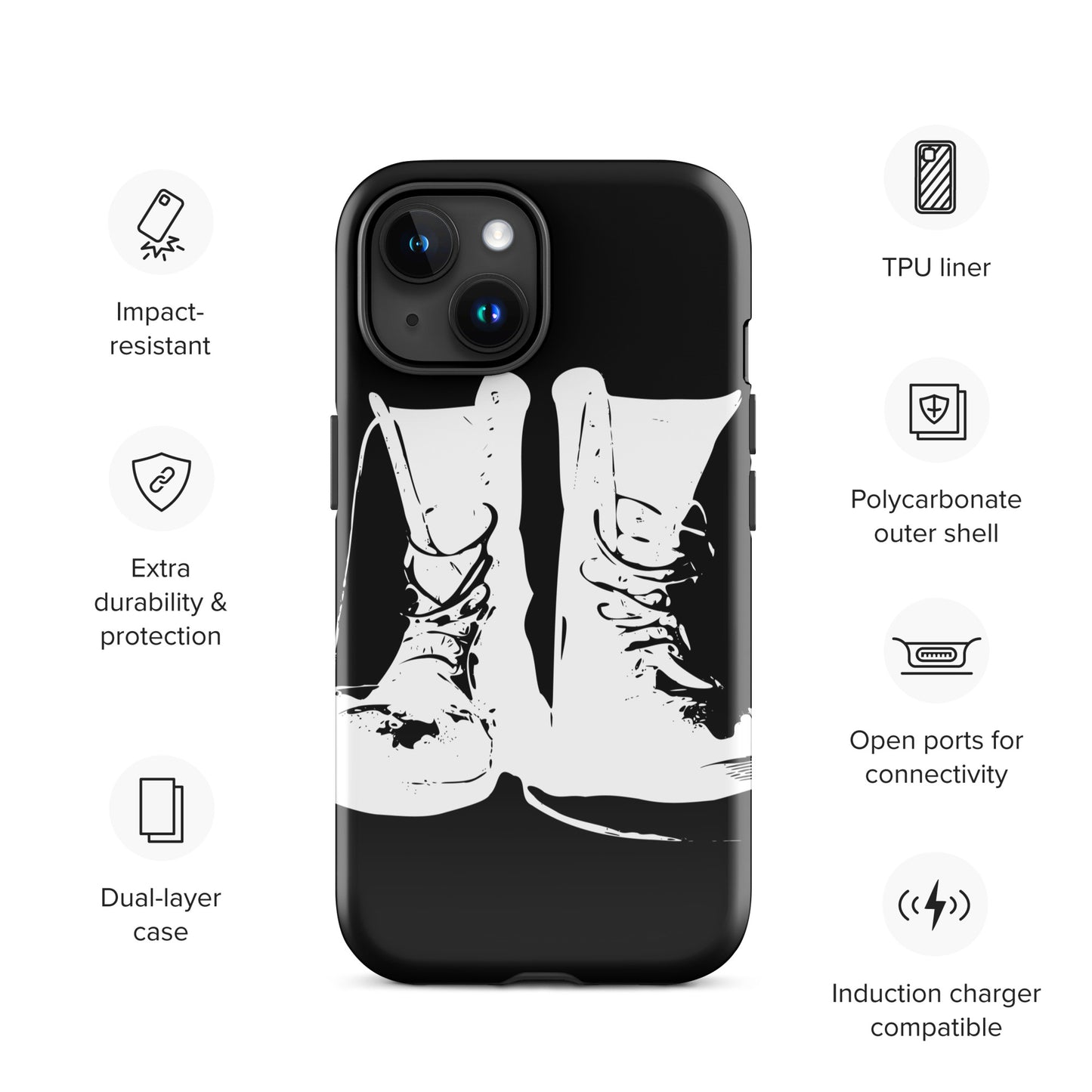 COMBAT BOOTS TOUGH CASE FOR iPhone®