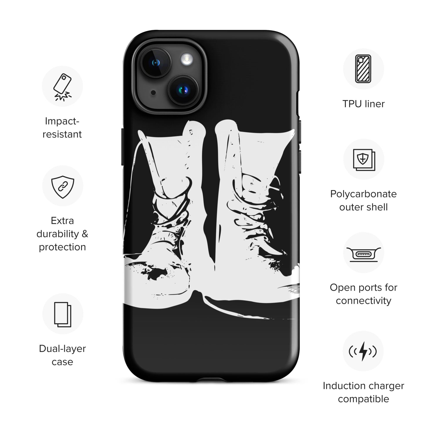 COMBAT BOOTS TOUGH CASE FOR iPhone®