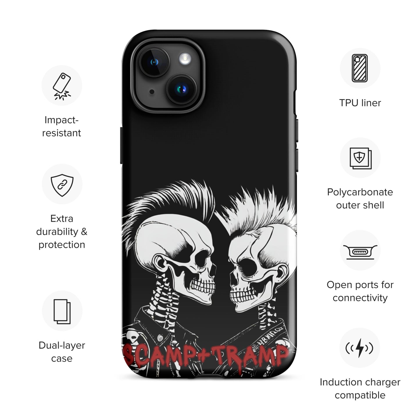 SCAMP+TRAMP TOUGH CASE FOR iPhone®