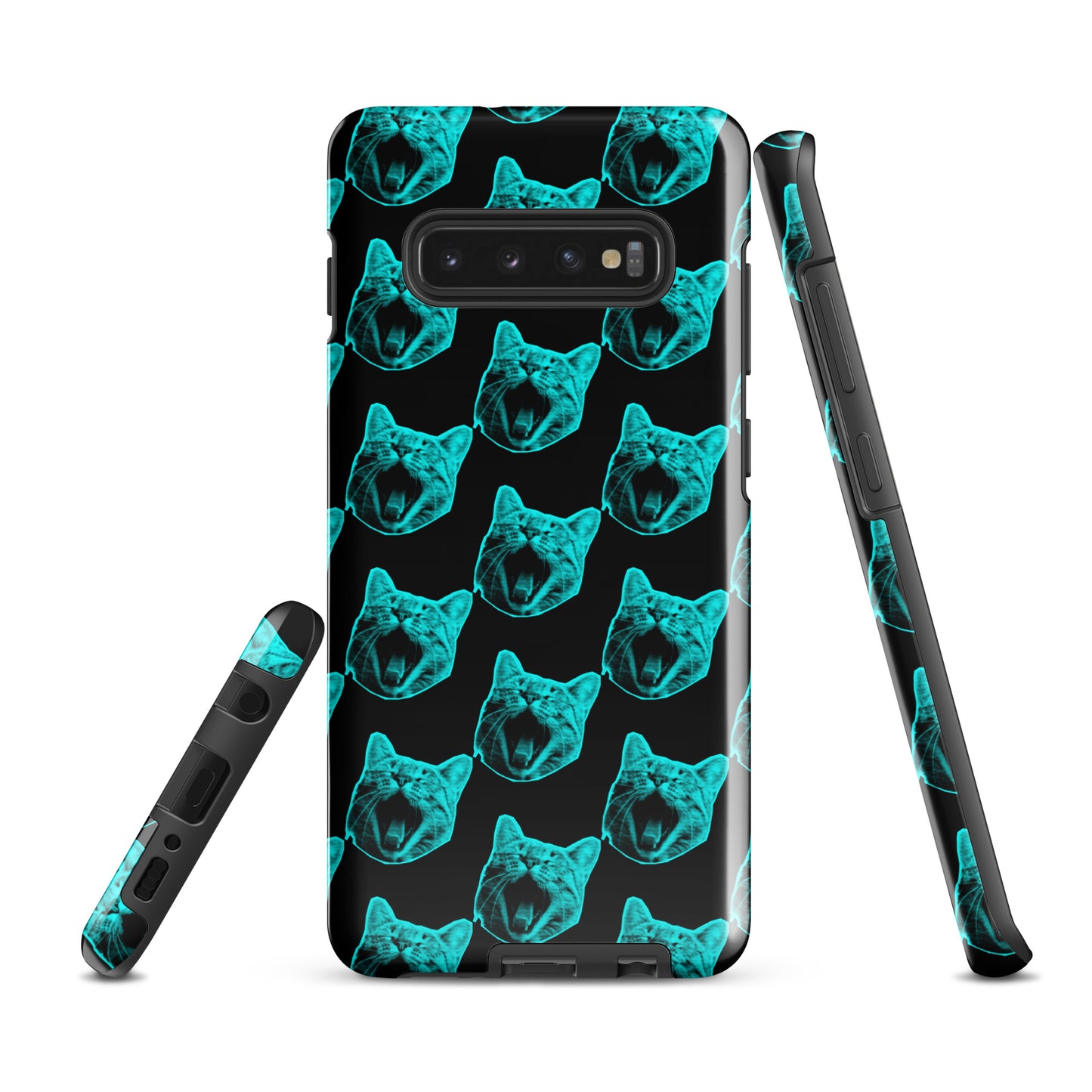 ELECTRIC BLUE CAT TOUGH CASE FOR Samsung®