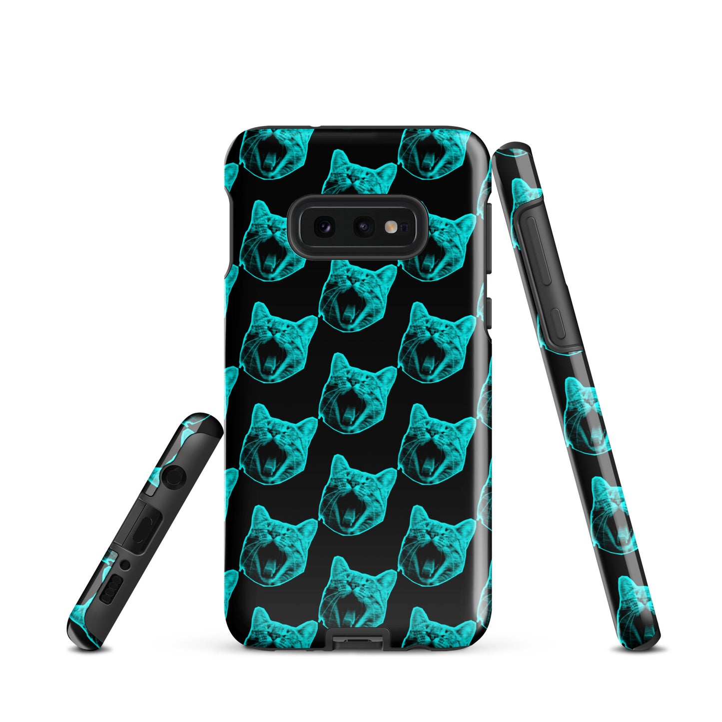 ELECTRIC BLUE CAT TOUGH CASE FOR Samsung®