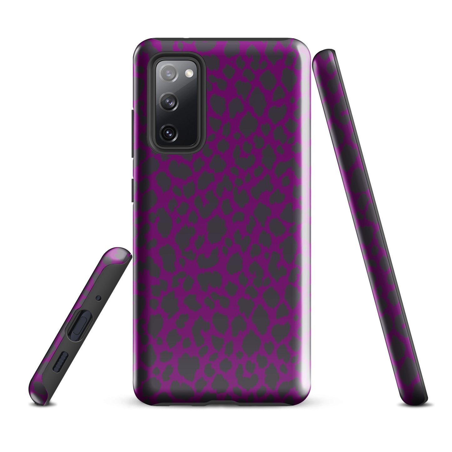 PURPLE LEOPARD TOUGH CASE FOR Samsung®