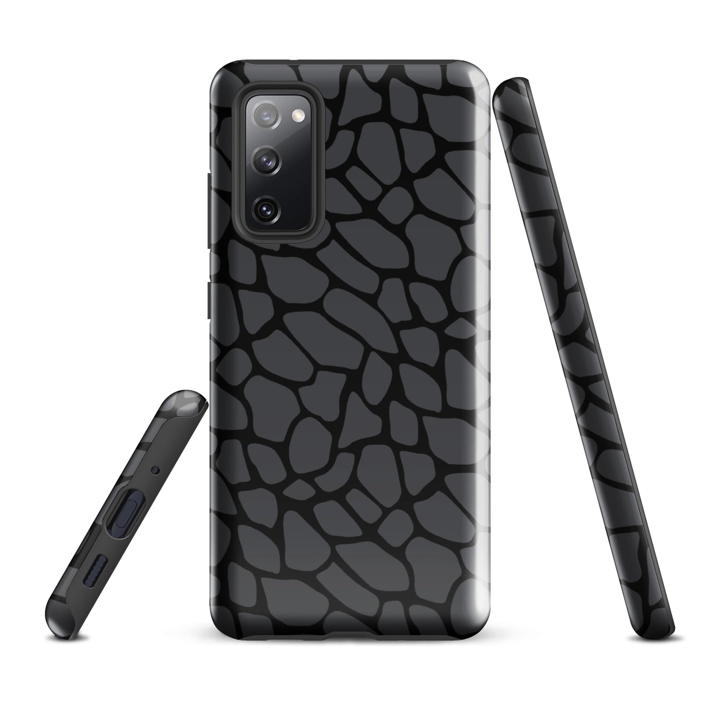 GRAY SNAKESKIN TOUGH CASE FOR Samsung®