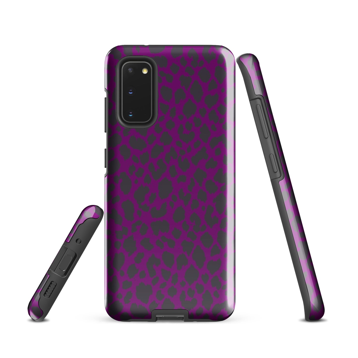 PURPLE LEOPARD TOUGH CASE FOR Samsung®