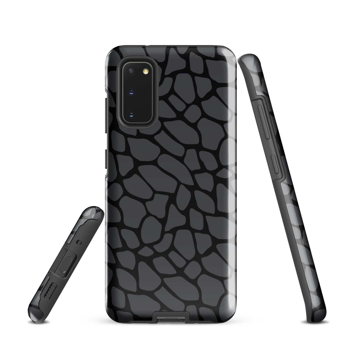 GRAY SNAKESKIN TOUGH CASE FOR Samsung®