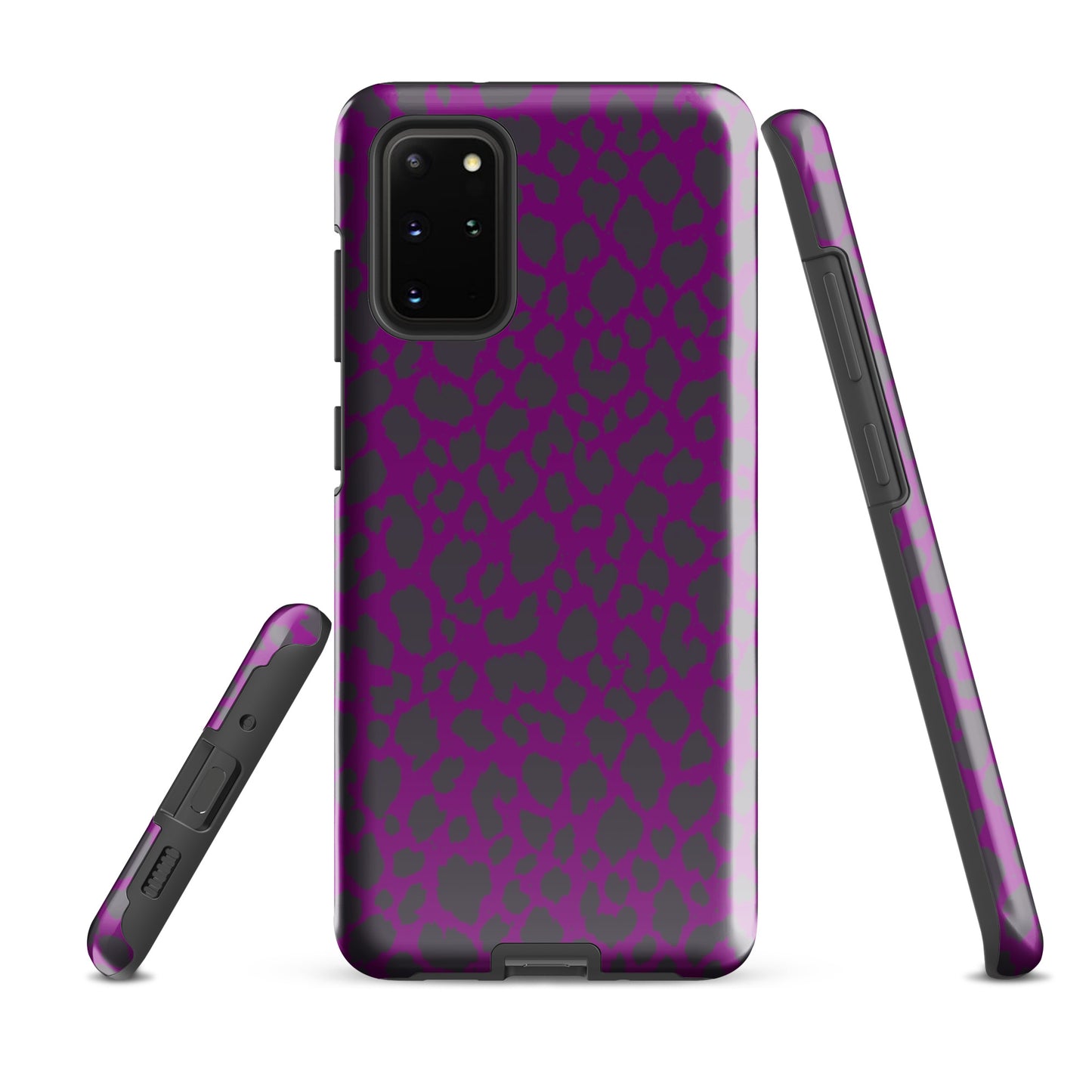 PURPLE LEOPARD TOUGH CASE FOR Samsung®