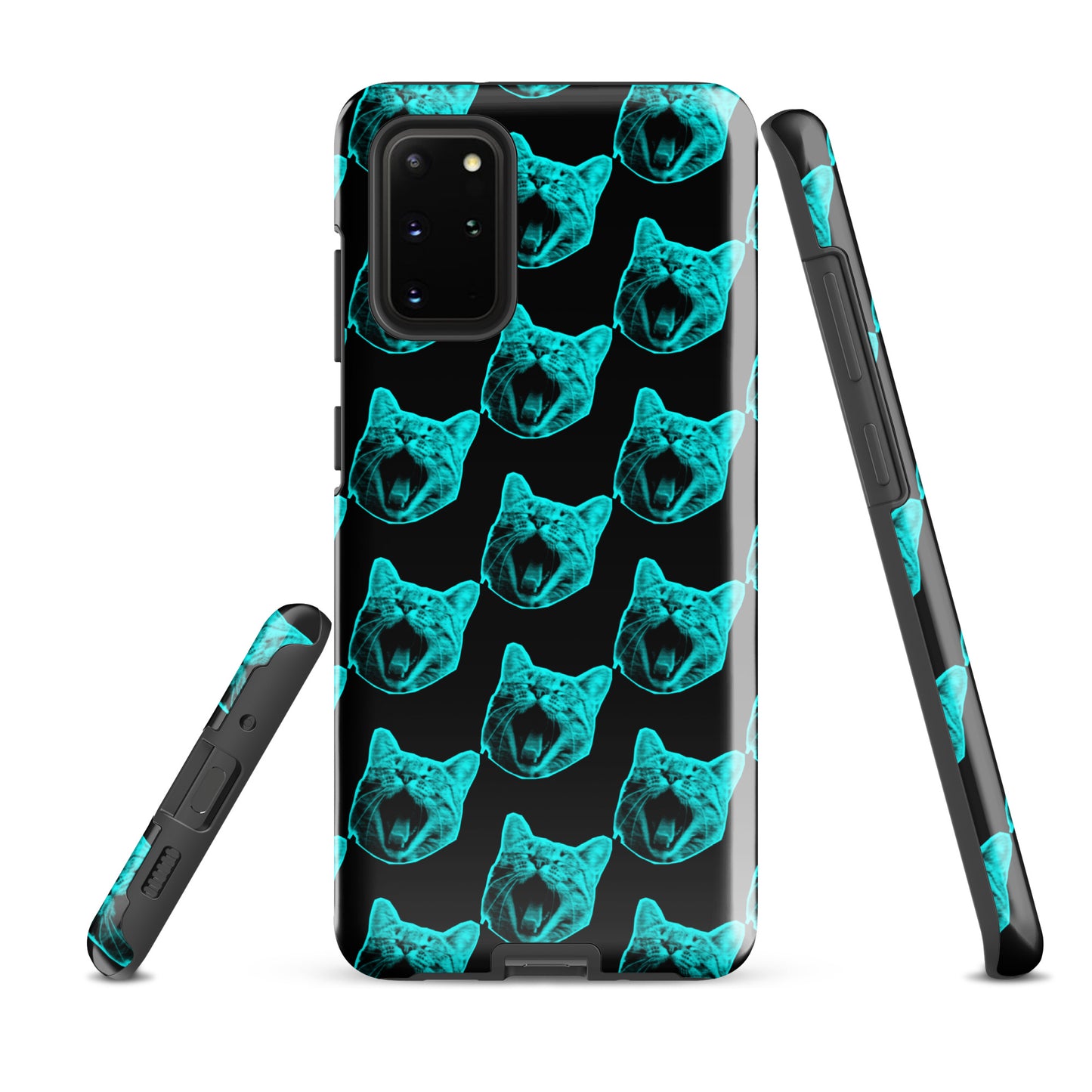 ELECTRIC BLUE CAT TOUGH CASE FOR Samsung®