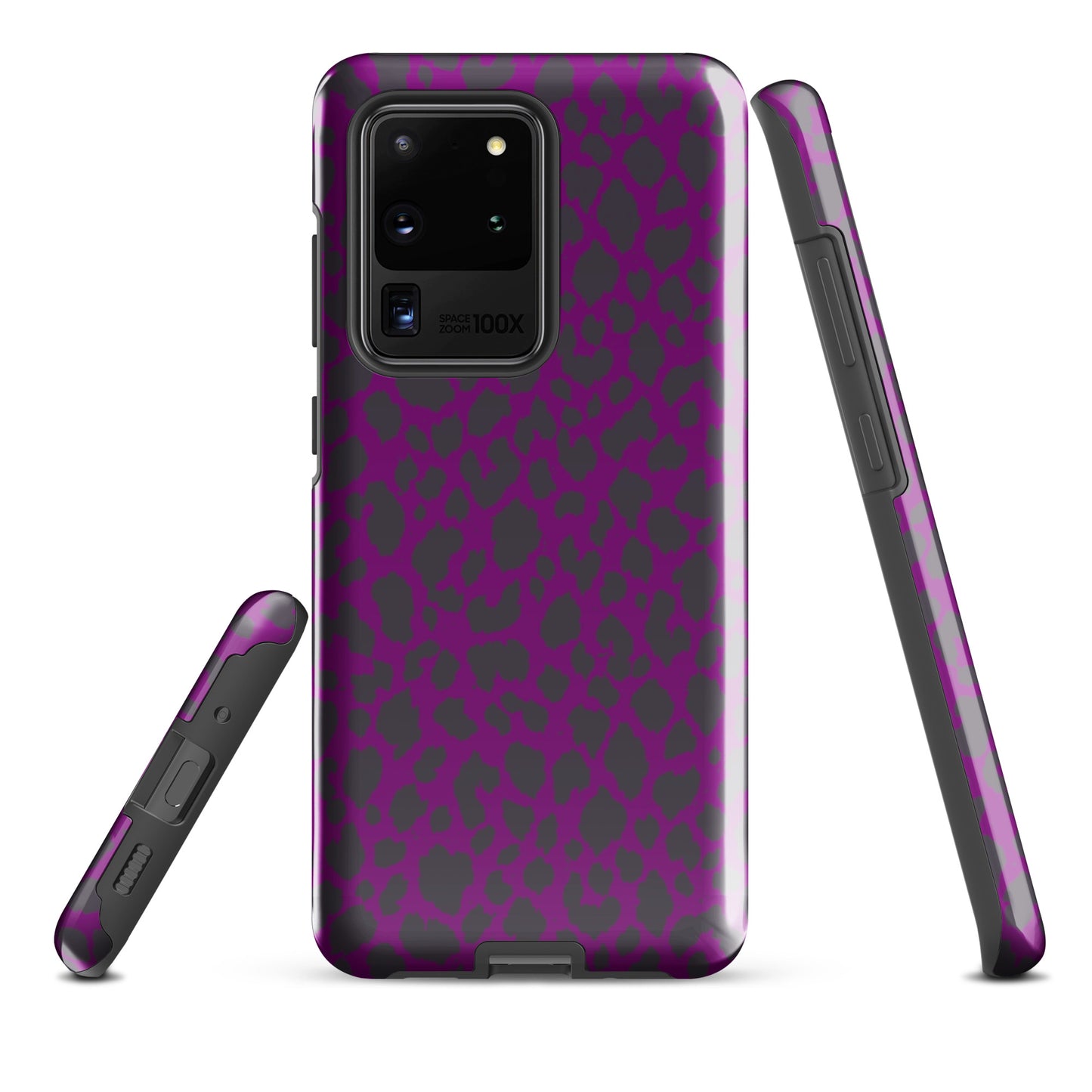PURPLE LEOPARD TOUGH CASE FOR Samsung®