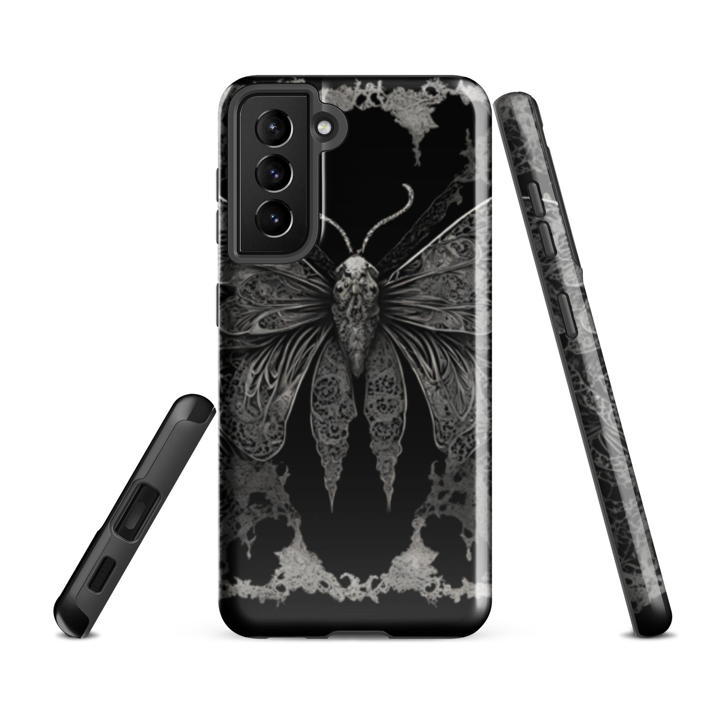 MOTH & LACE TOUGH CASE FOR Samsung®