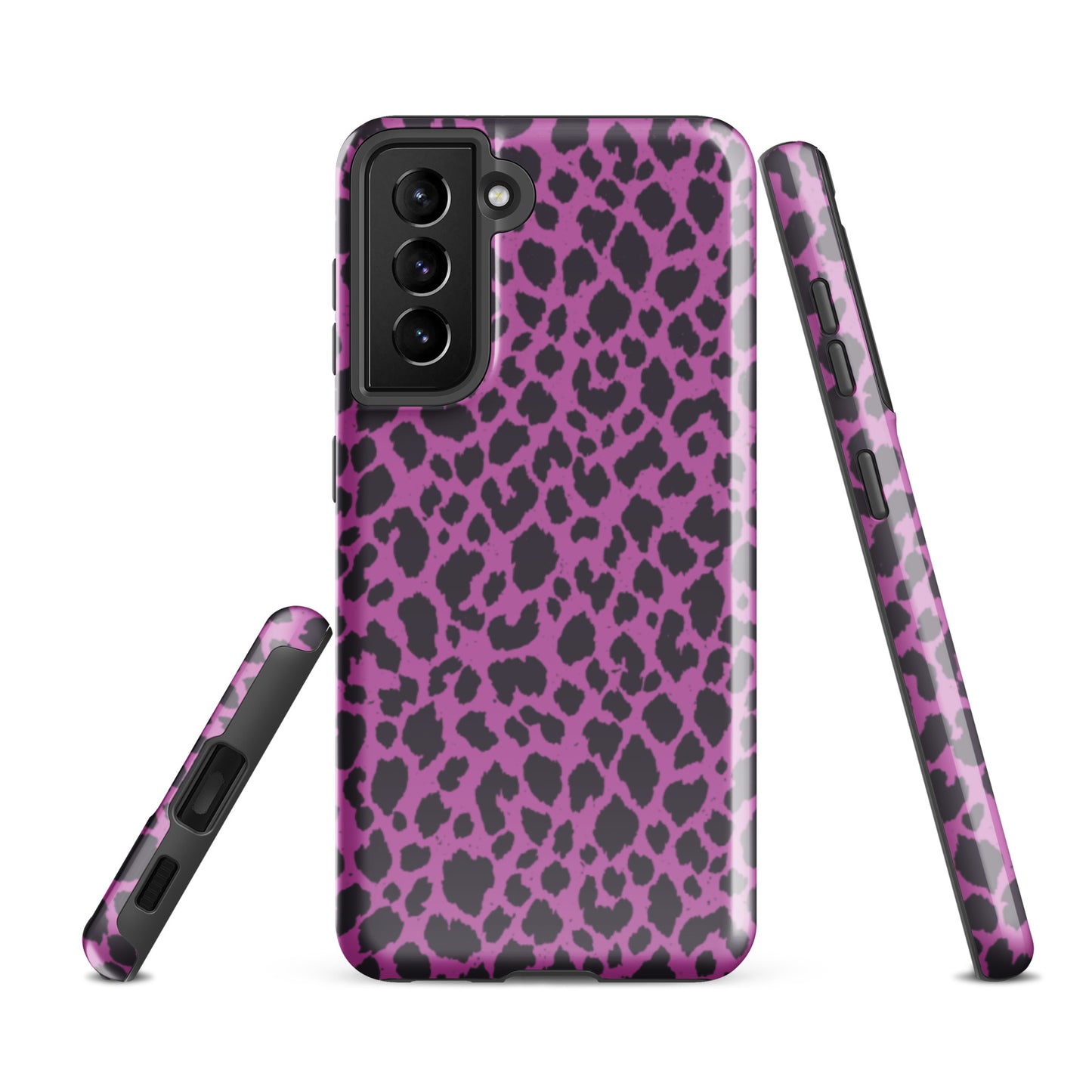PINK LEOPARD TOUGH CASE FOR Samsung®